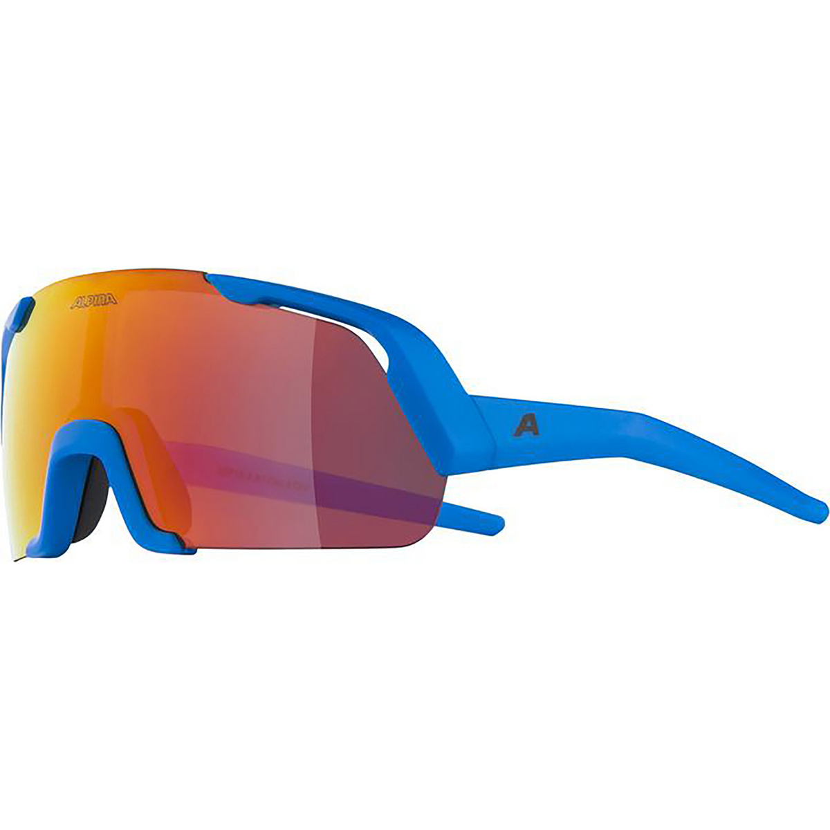 Alpina Bambino Occhiali sportivi Rocket Youth (Taglia One Size, Blu)