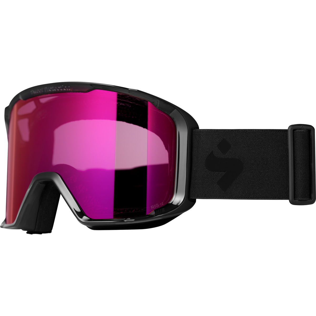 Sweet Protection Durden MTB RIG Reflect Sportbrille (Größe ONE SIZE, schwarz)