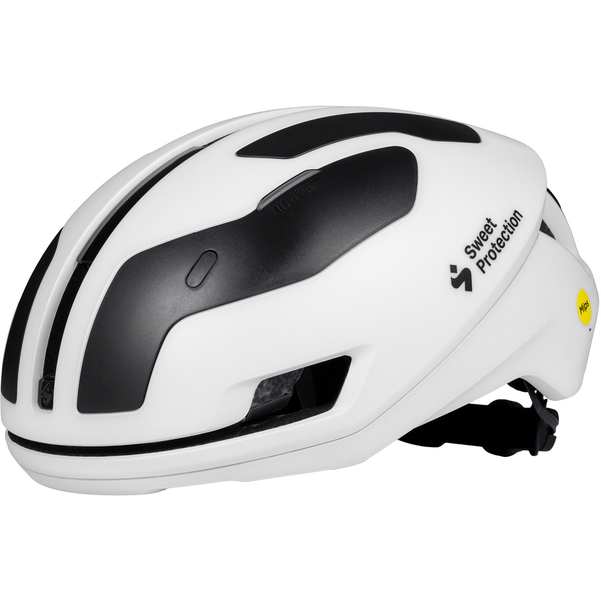 Sweet Protection Falconer Aero 2Vi Mips Fahrradhelm (Größe 56-59CM, weiss)