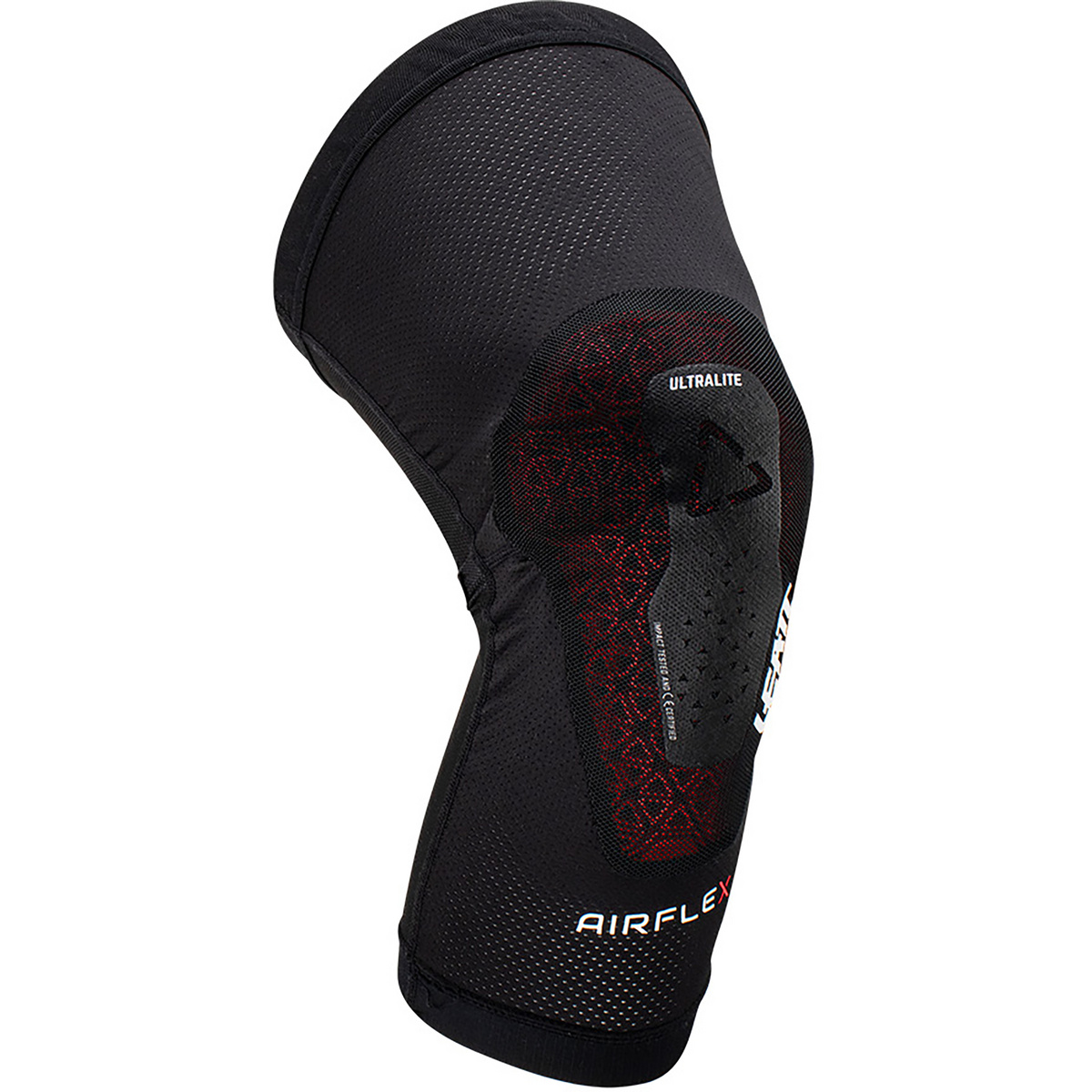 Leatt AirFlex UltraLite Knieprotektor (Größe M, schwarz)