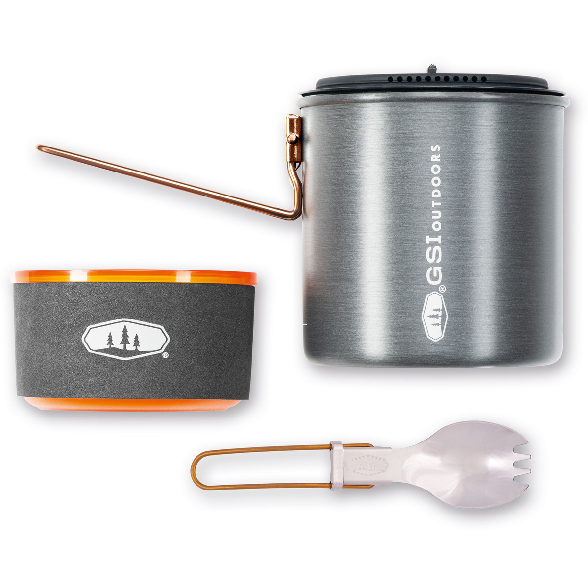 GSI Pentole Halulite Soloist (Taglia ONE SIZE, Grigio)