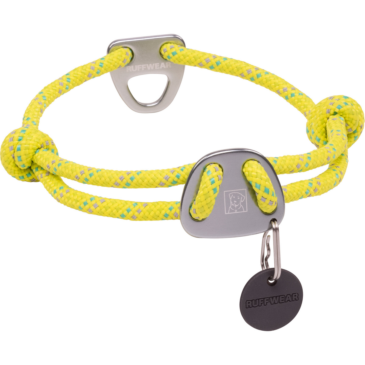 Ruffwear Knot-A-Collar Hundehalsband (Größe 51-66cm, gelb)
