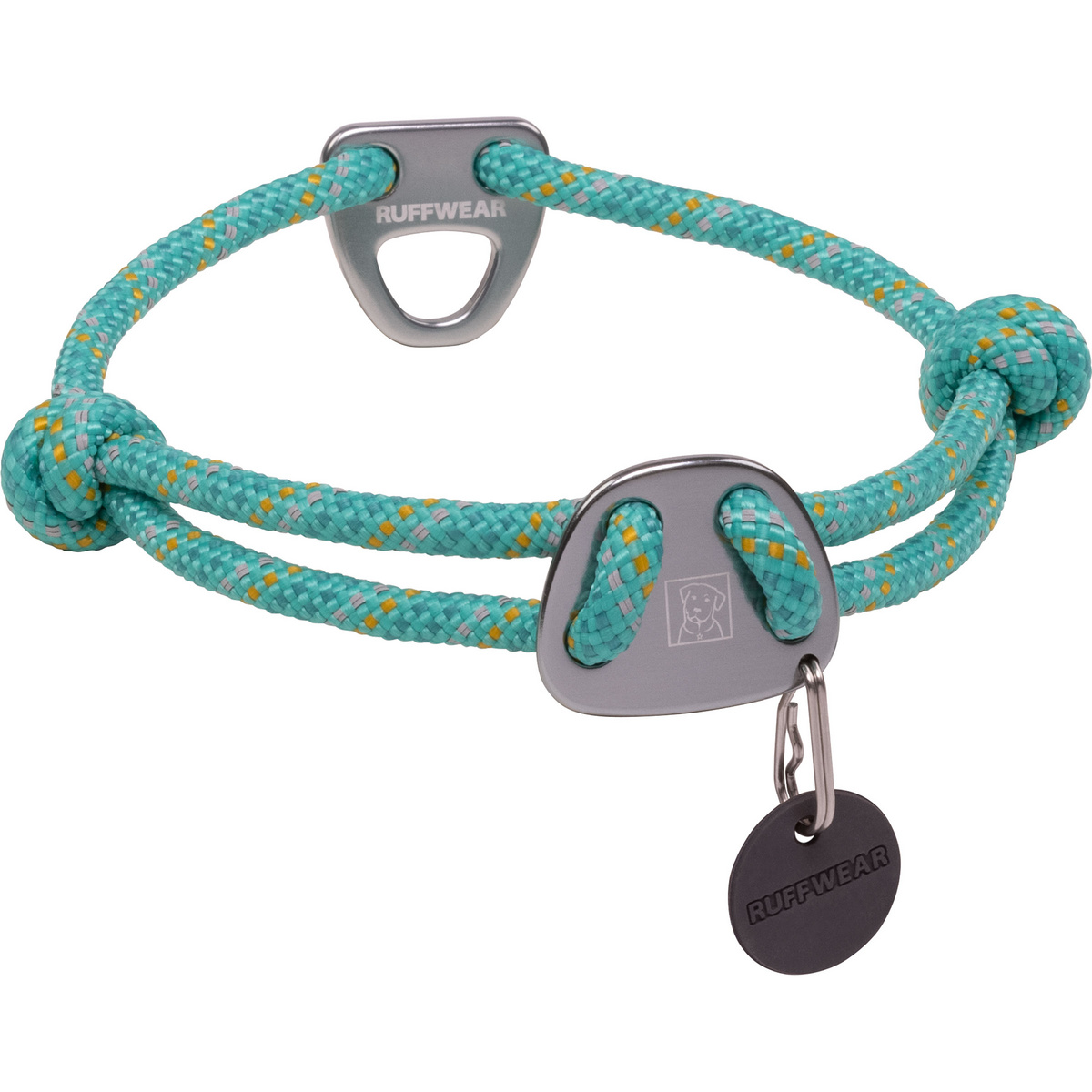 Ruffwear Knot-A-Collar Hundehalsband (Größe 36-51cm, tuerkis)