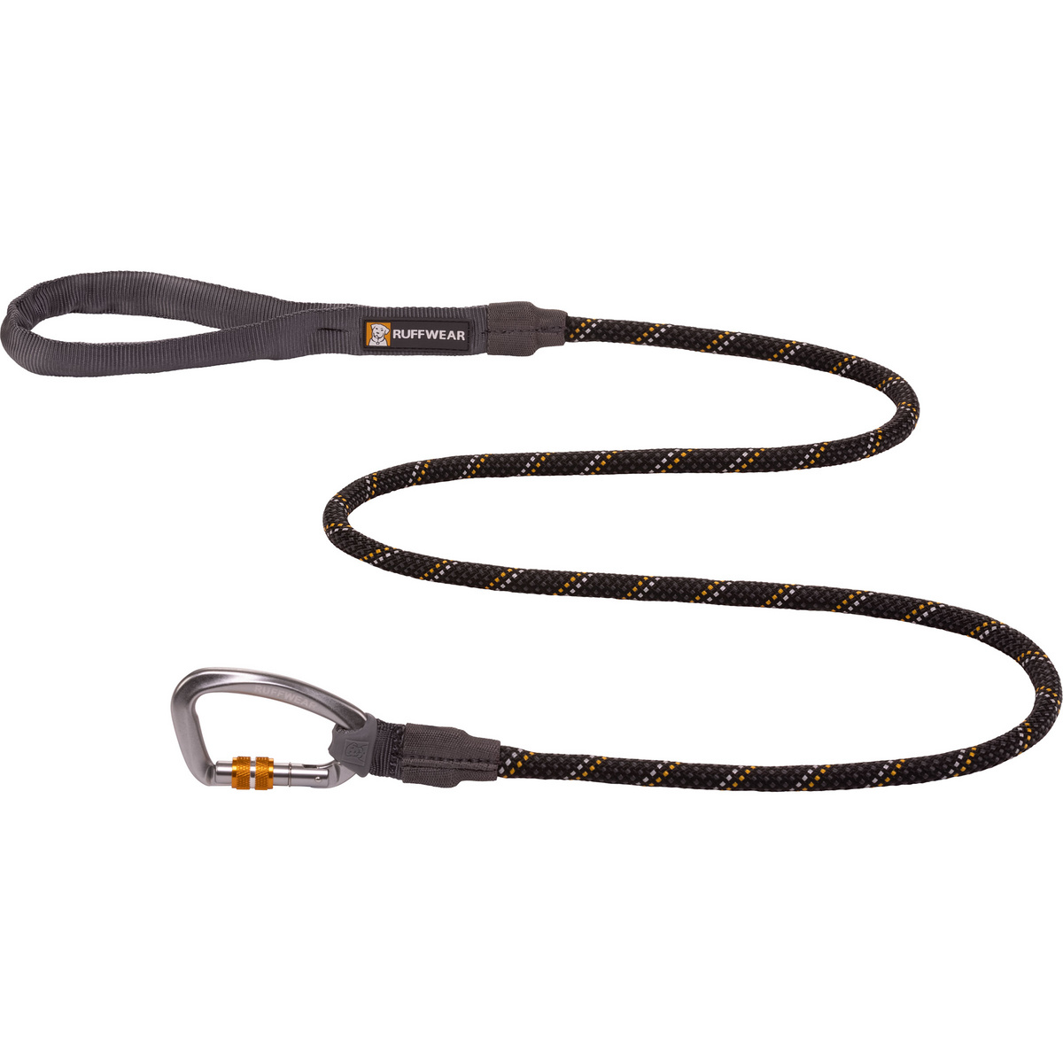 Ruffwear Knot-a-Leash Hundeleine (Größe 1.5m/7mm, schwarz)