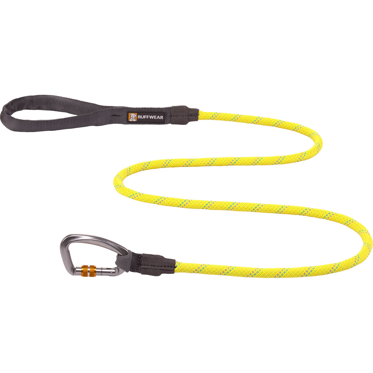 Ruffwear Knot-a-Leash Hundeleine (Größe 1.5m/7mm, gelb)