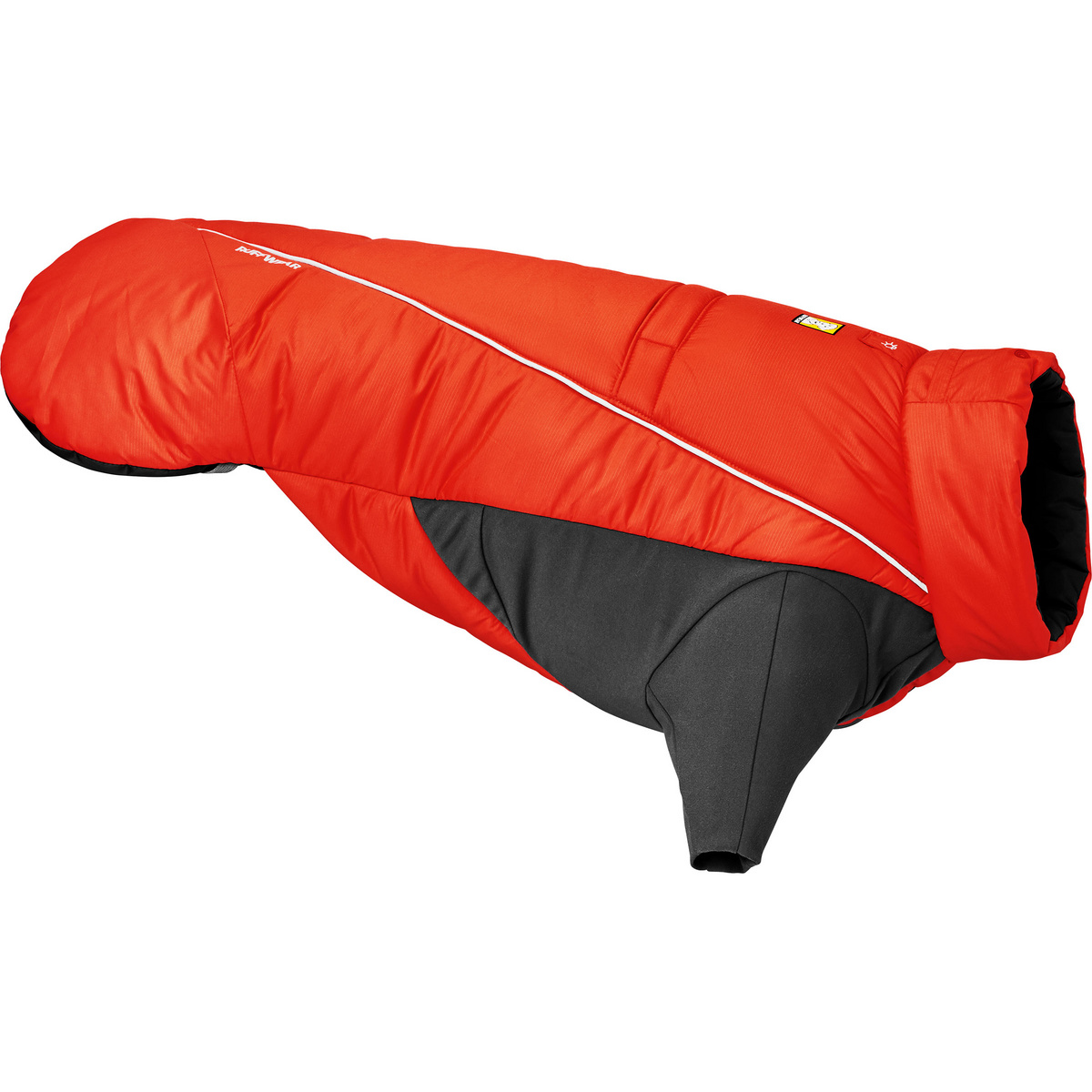 Ruffwear Furness Hundemantel (Größe S (56-69cm), rot)