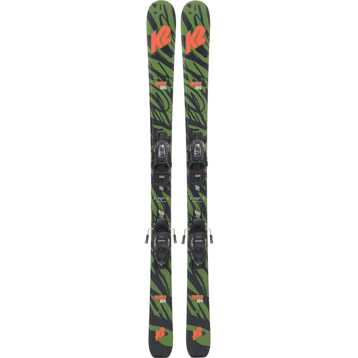 Image of K2 Bambino Ski set Indy inkl. Marker FDT 7.0 23/24