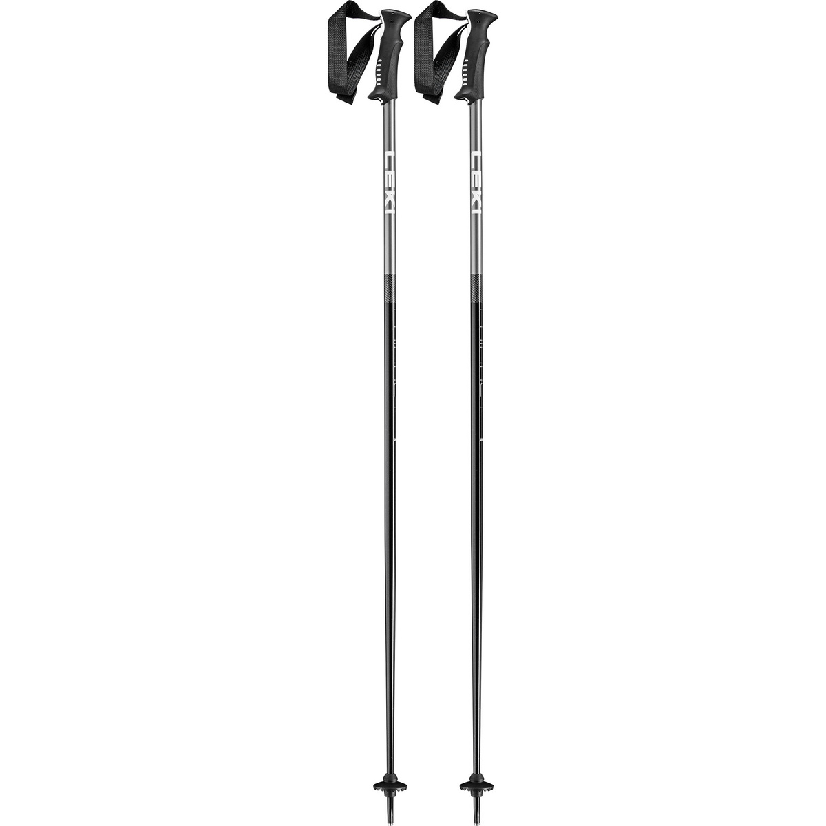 Leki Bastoncini da sci Primacy (Taglia 120CM, Nero)