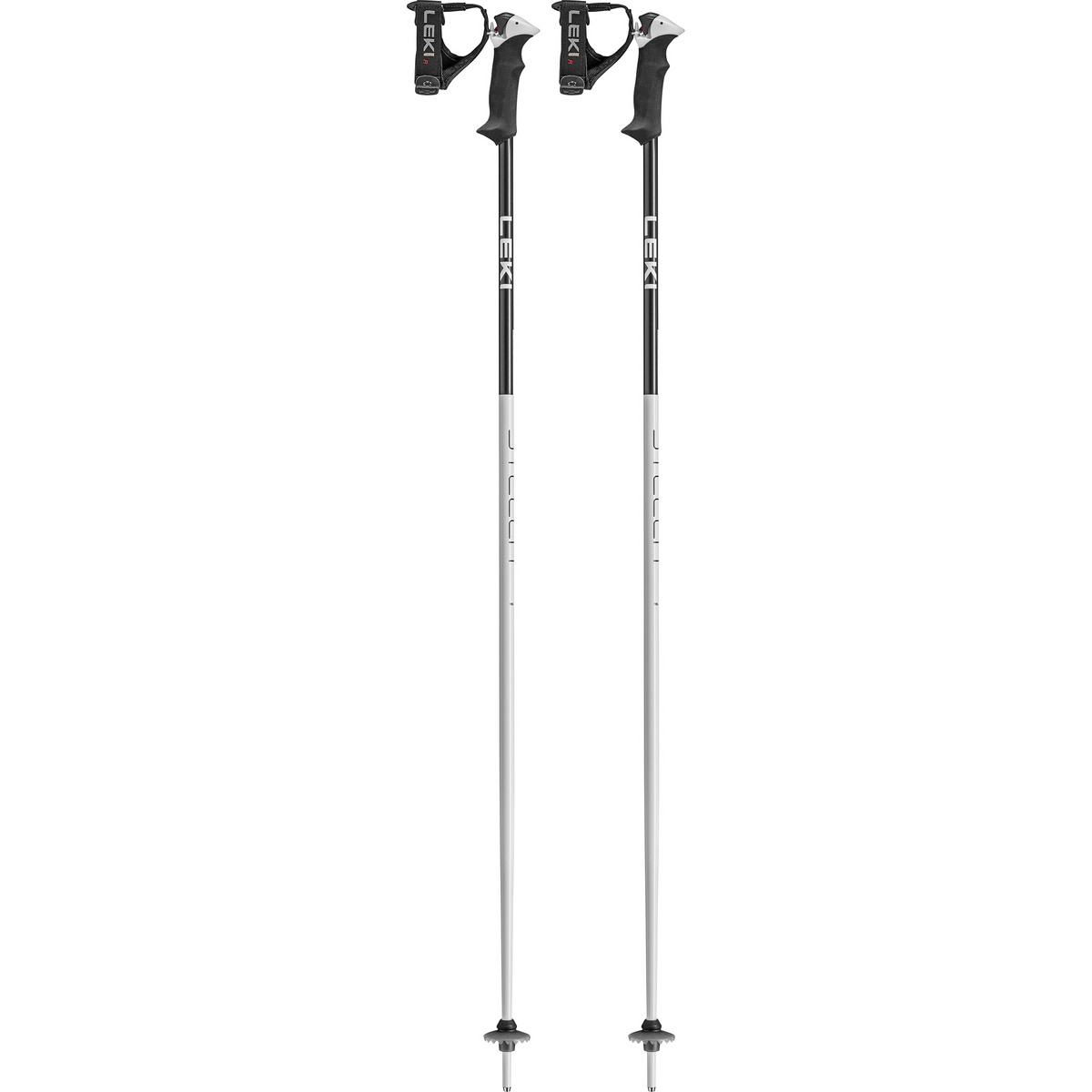 Leki Bâtons de ski Stella S (taille 110CM, Blanc)