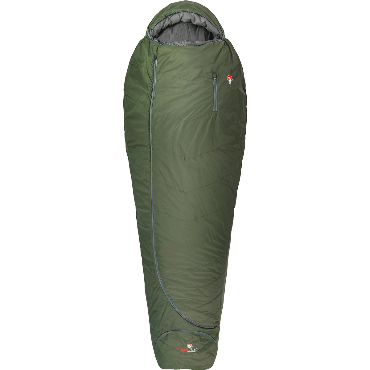 Image of Grüezi Bag Sacco a pelo Biopod Wool Survival Ice