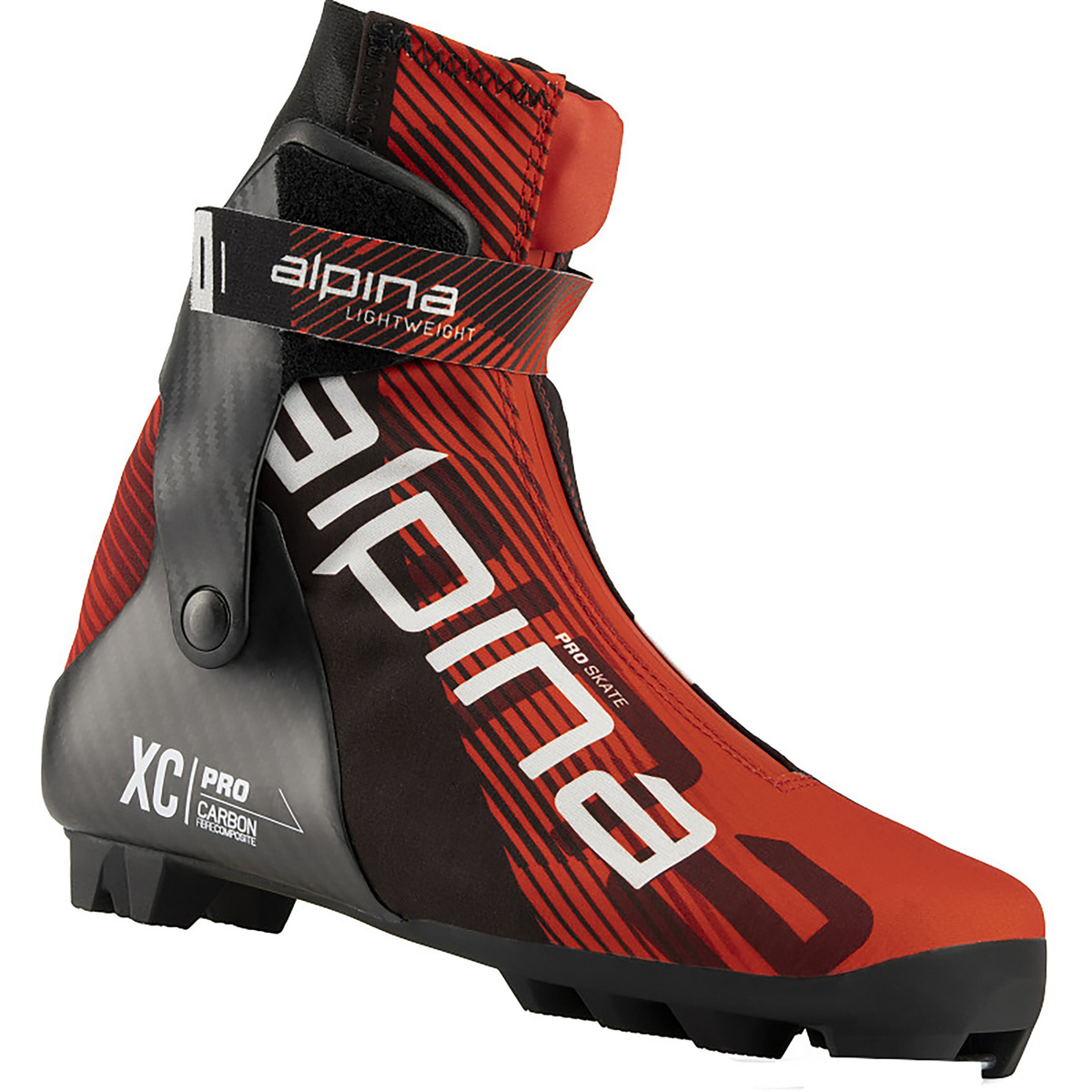 Alpina Sports Pro Skatingschuhe (Größe 47, rot)