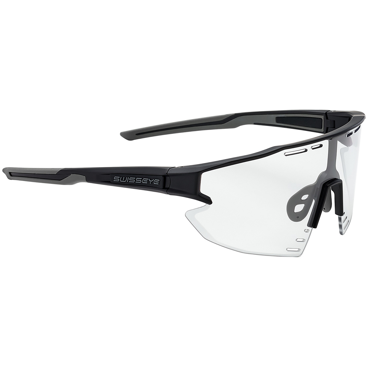 Swiss Eye Arrow Sportbrille (Größe One Size, schwarz)