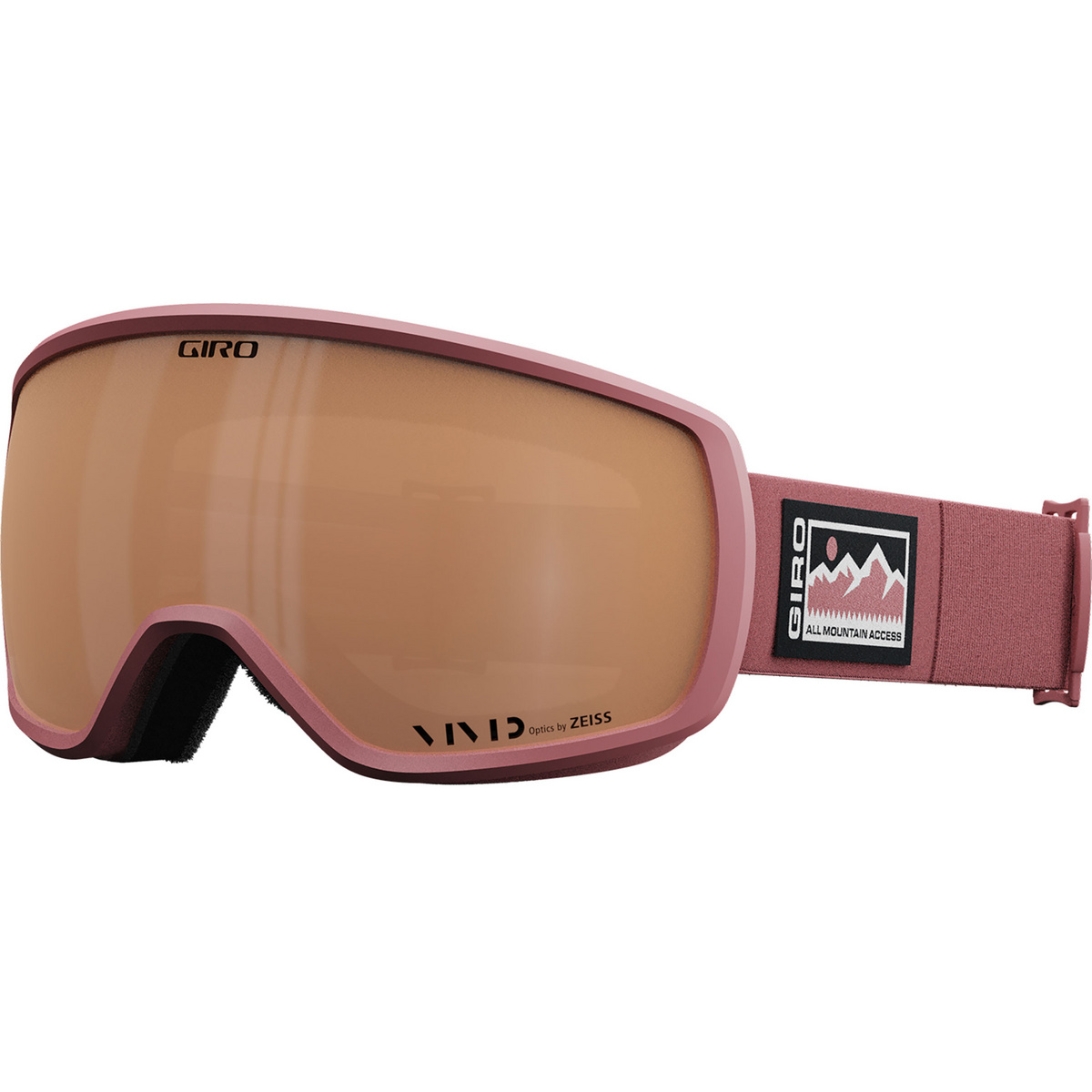 Giro Maschera da sci Balance II (Taglia One Size, rosa)