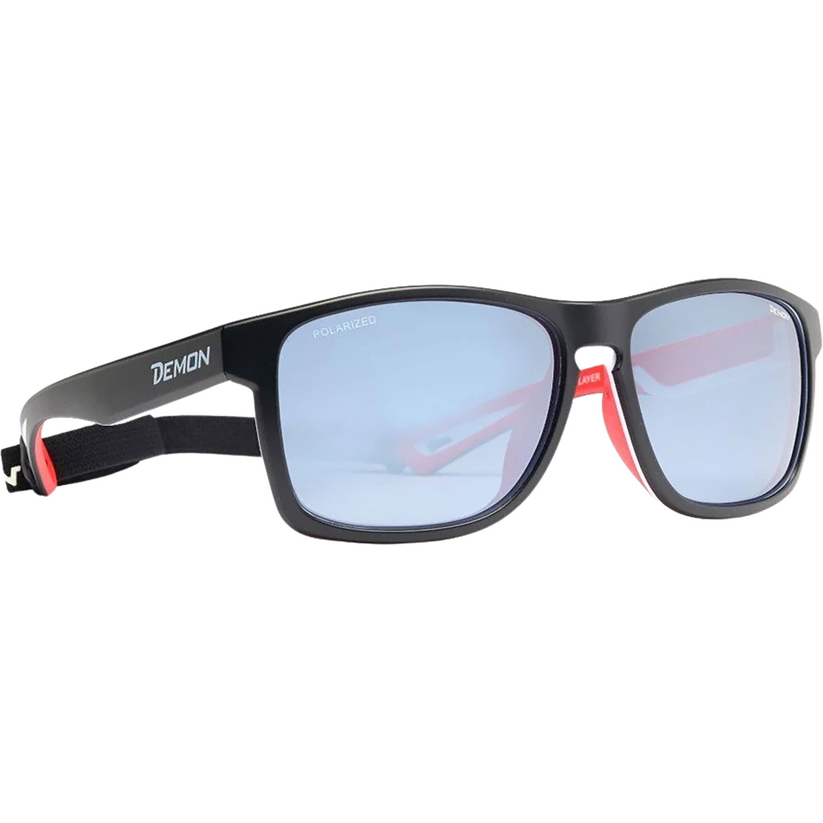 Demon Layer DPolarized Sportbrille (Größe One Size, schwarz)