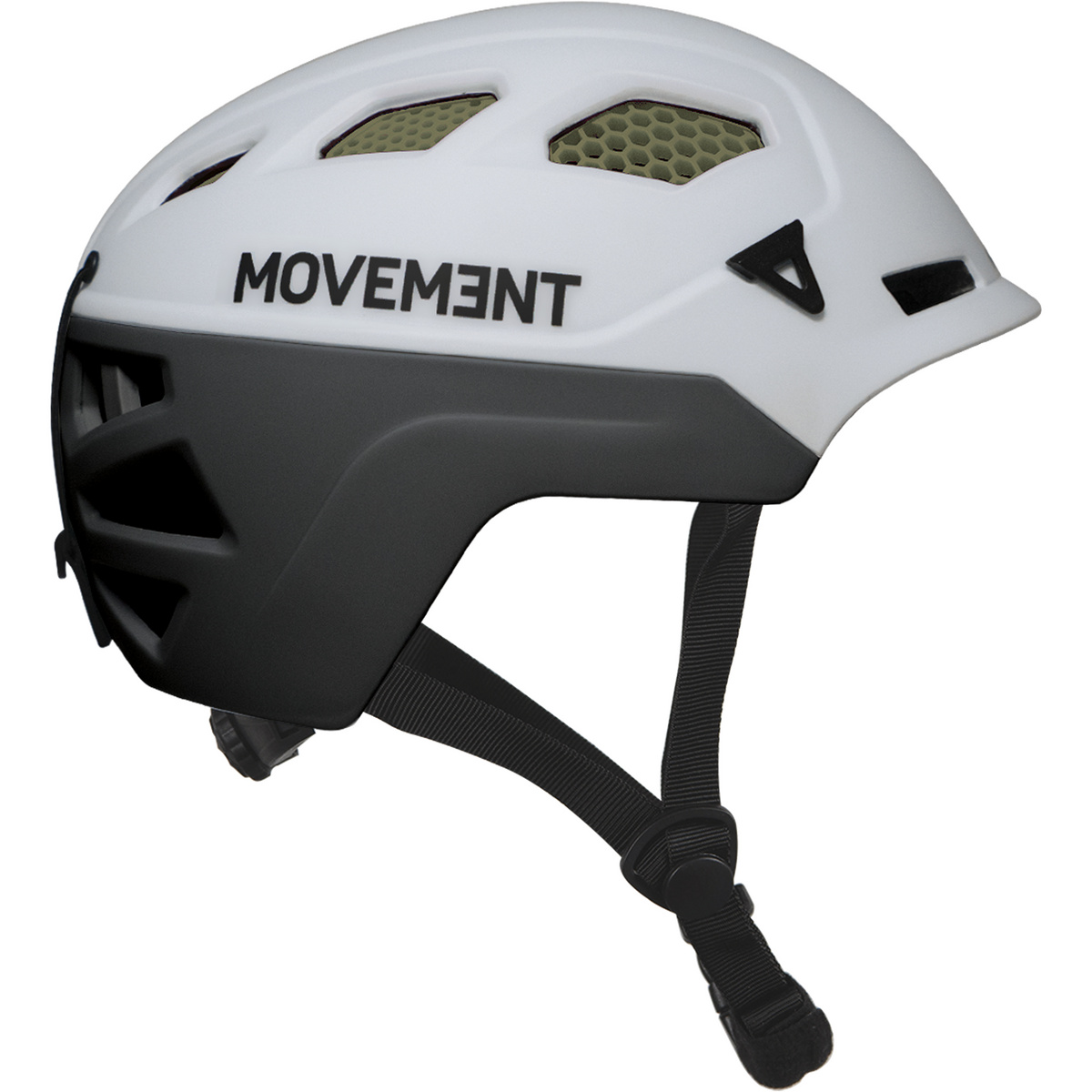 Movement Herren 3Tech Alpi Honeycomb Skihelm (Größe 56-58cm, weiss)