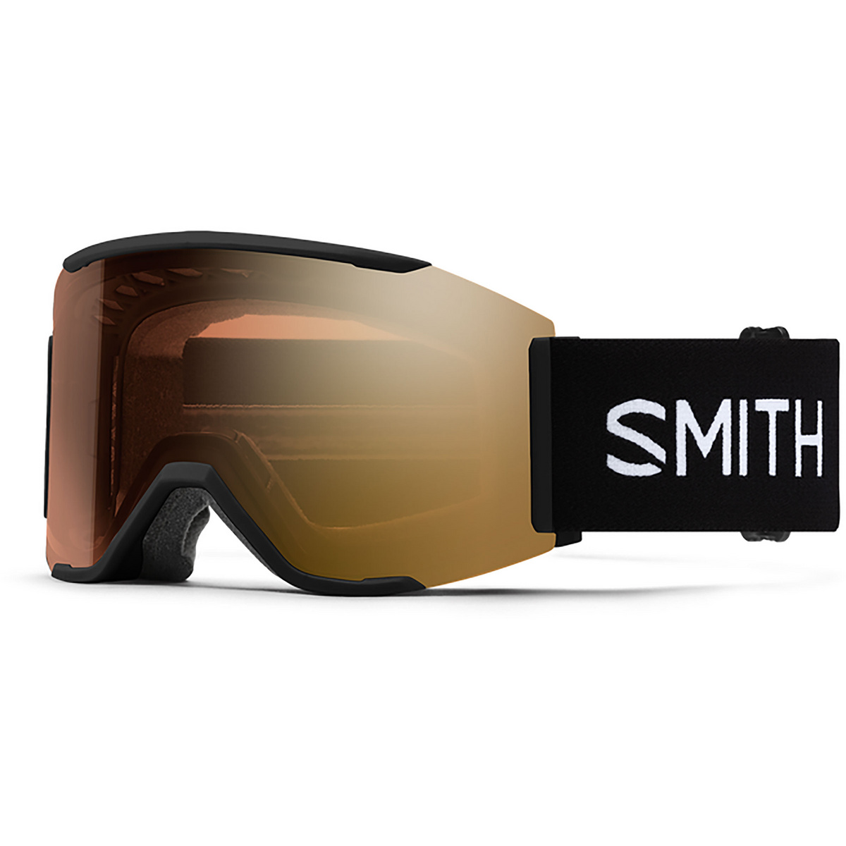 Smith Lunettes de ski Squad Mag ChromaPOP (taille One Size, Noir)