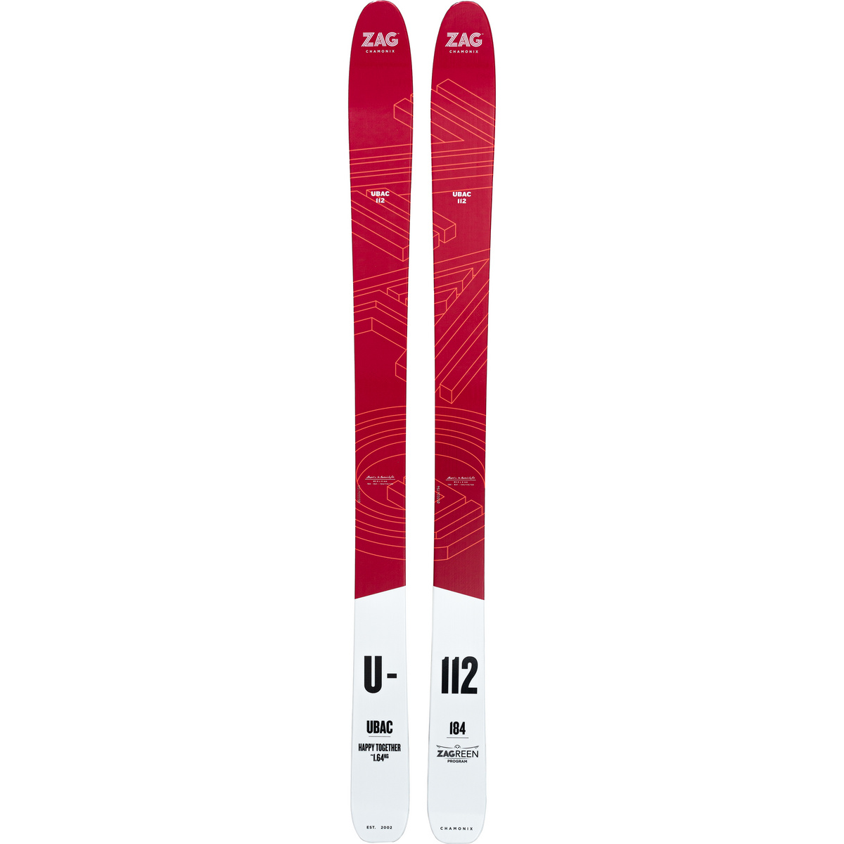Image of ZAG skis Sci da freeride 23/24 Ubac 112