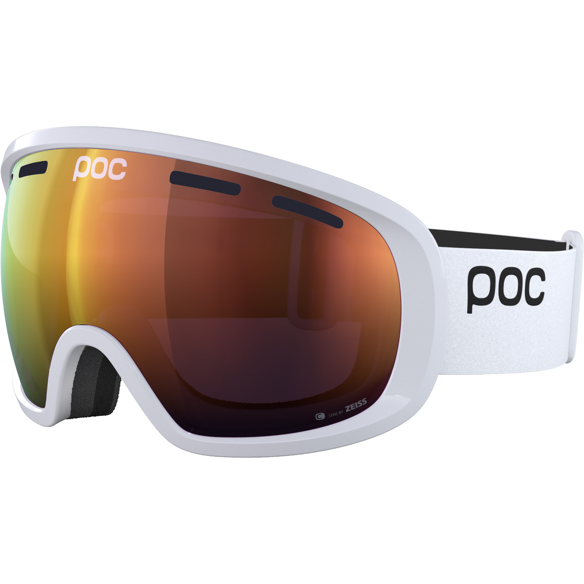 POC Fovea, occhiali da sci, hydrogen white