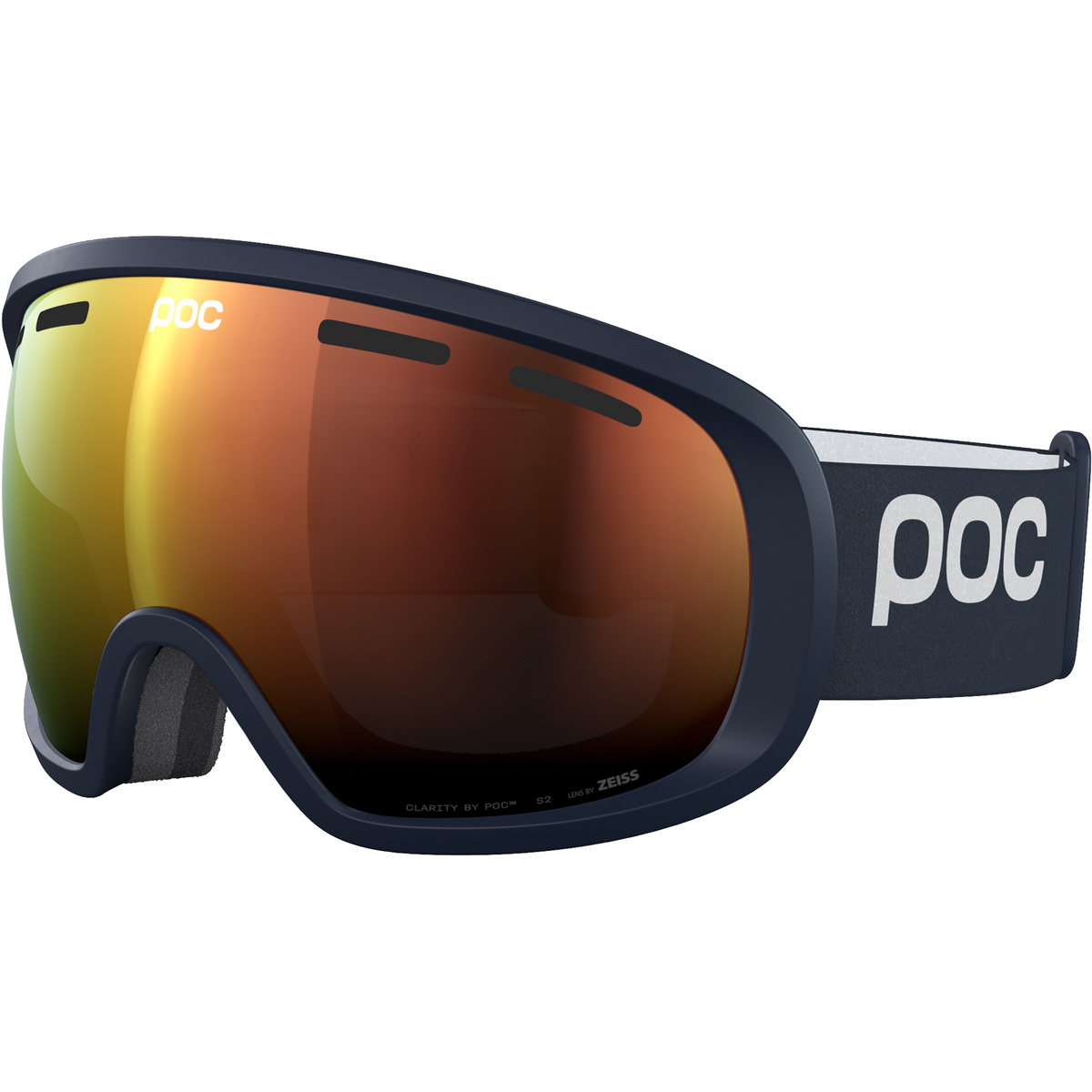 POC Fovea Skibrille (Größe One Size, blau)