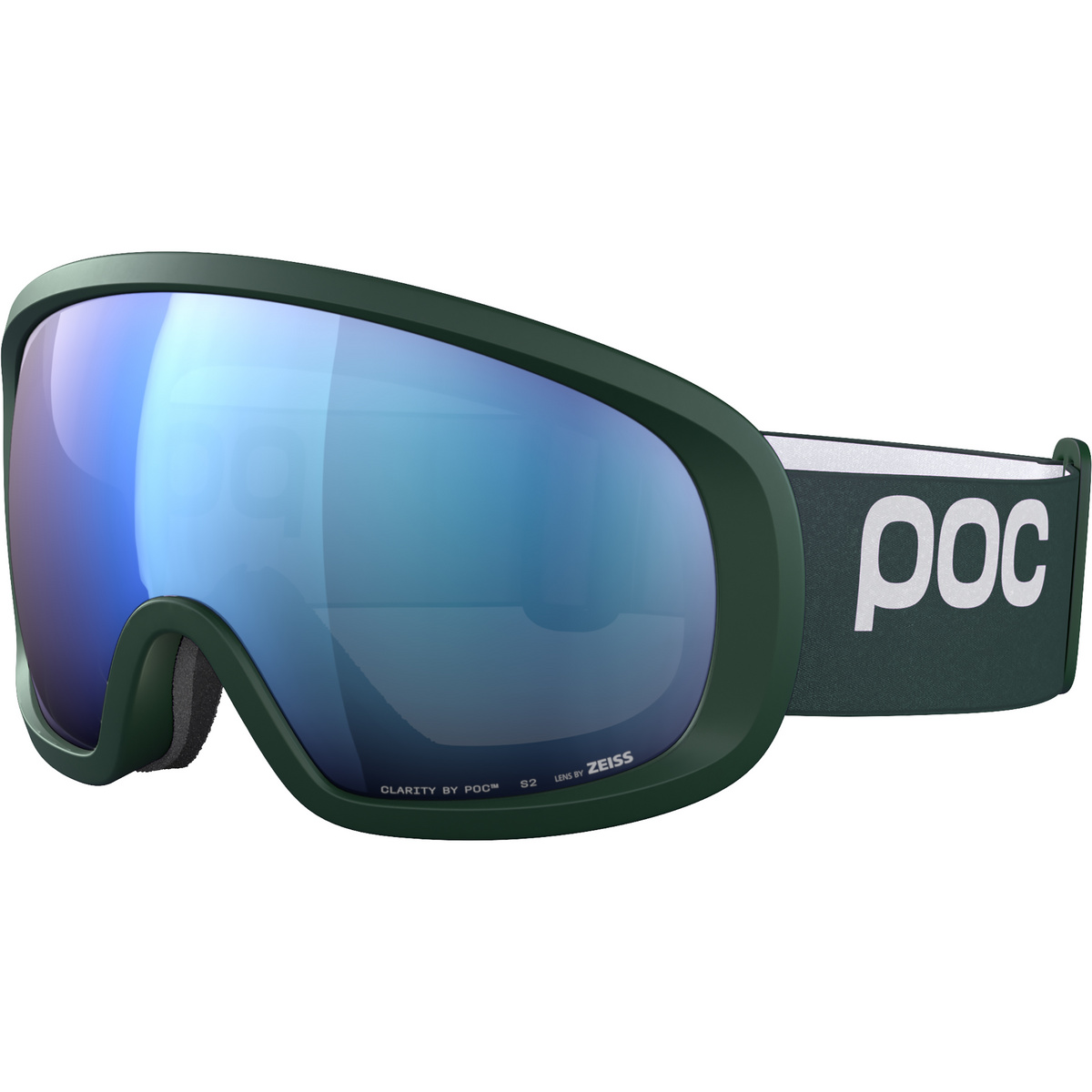POC Fovea Mid pargasite green/partly sunny blue
