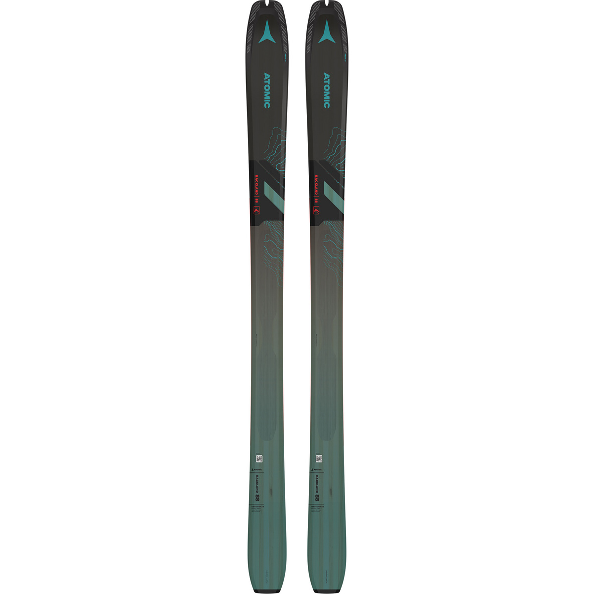 Atomic Backland 88 Tourenski 24/25 (Größe 162cm, grau)