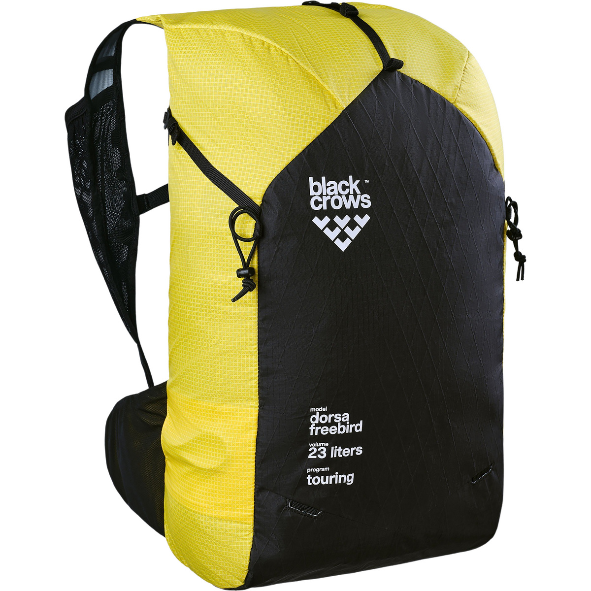 Black Crows Dorsa Freebird Skirucksack (Größe 23L, gelb)