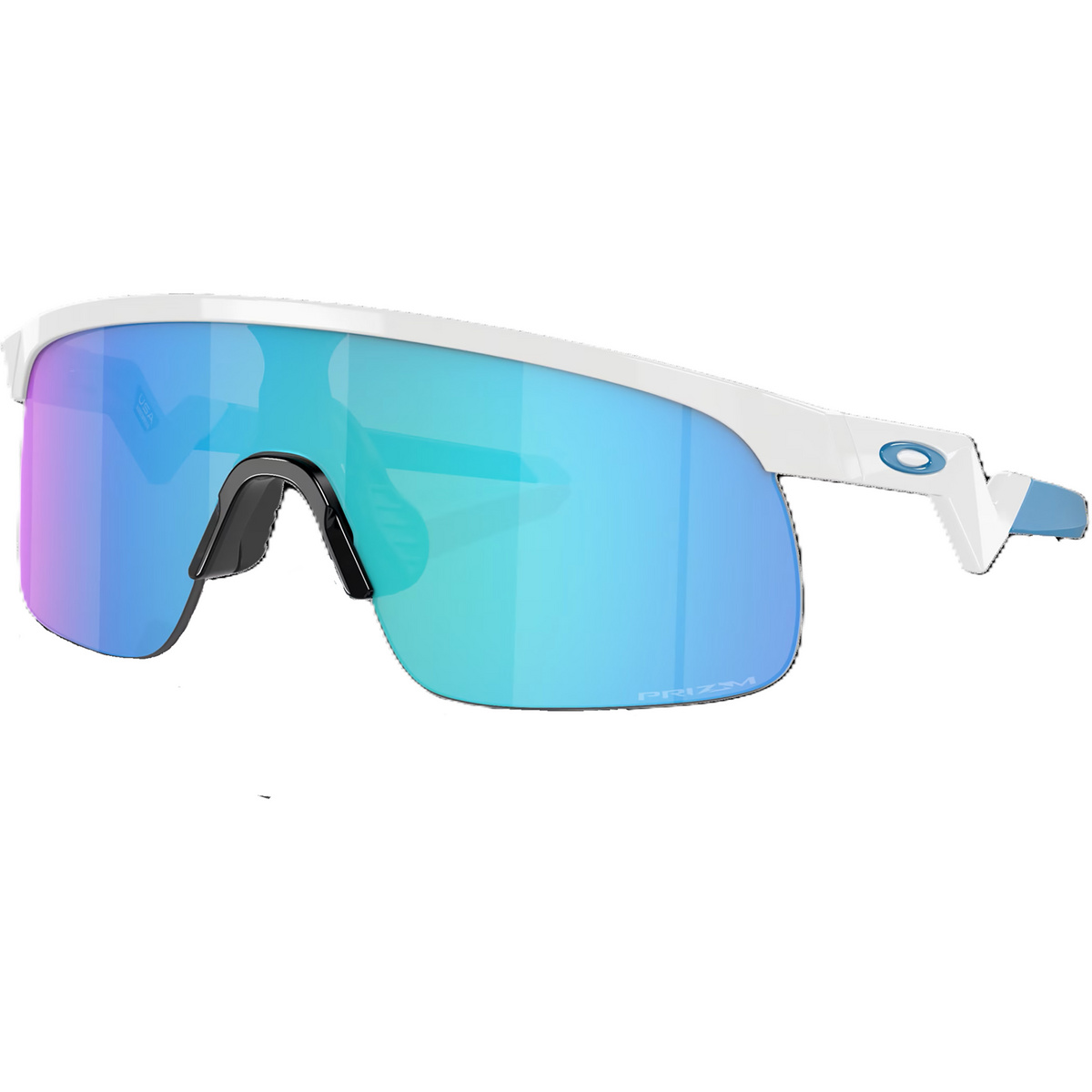 Oakley Kinder Resistor Sportbrille (Größe One Size, weiss)
