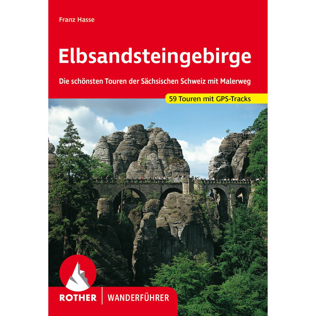 Rother Guide de randonnée Elbsandsteingebirge (taille One Size)