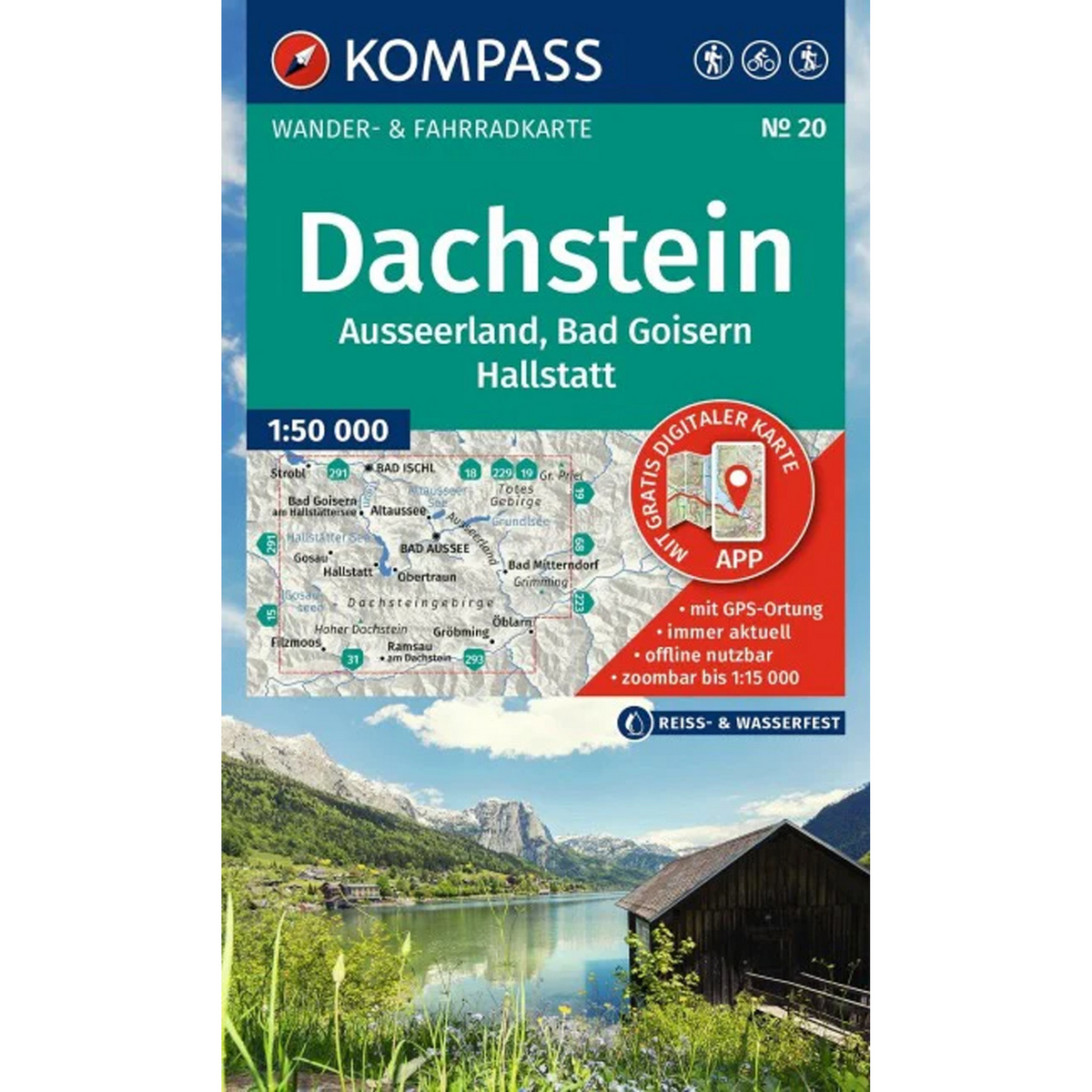 Kompass Verlag WK 20 Dachstein/Ausseerland