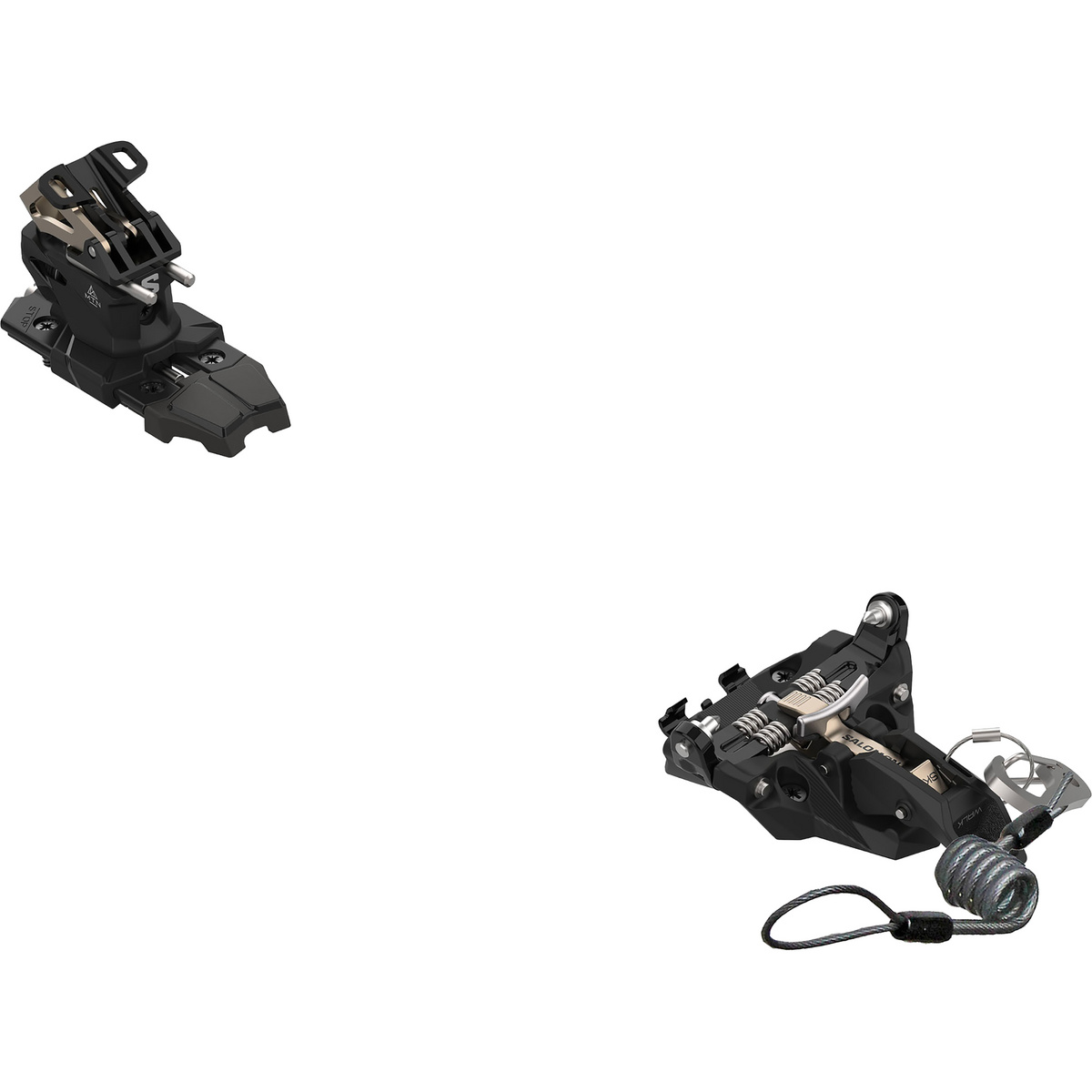 Salomon Fixation de ski de randonnée Mtn Summit 9 Leash (taille One Size, titan)