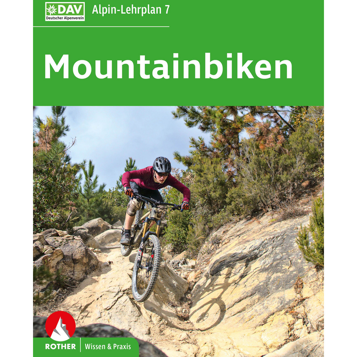 Image of Rother Alpin-Lehrplan 7 - Mountainbiken