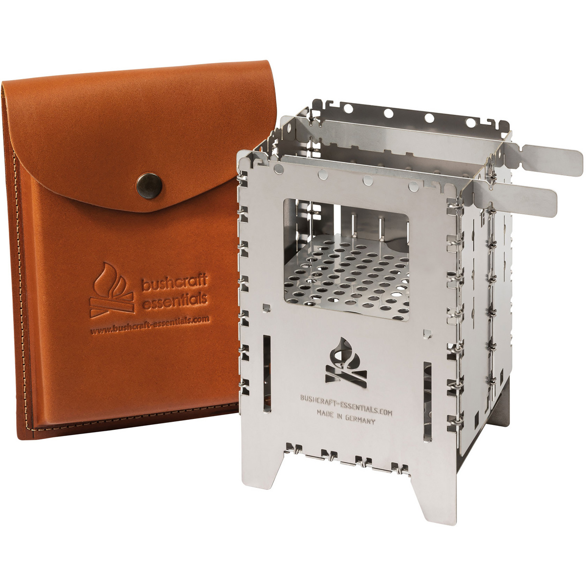 Image of Bushcraft Essentials Set fornelletto a legna XL Premium Titanium