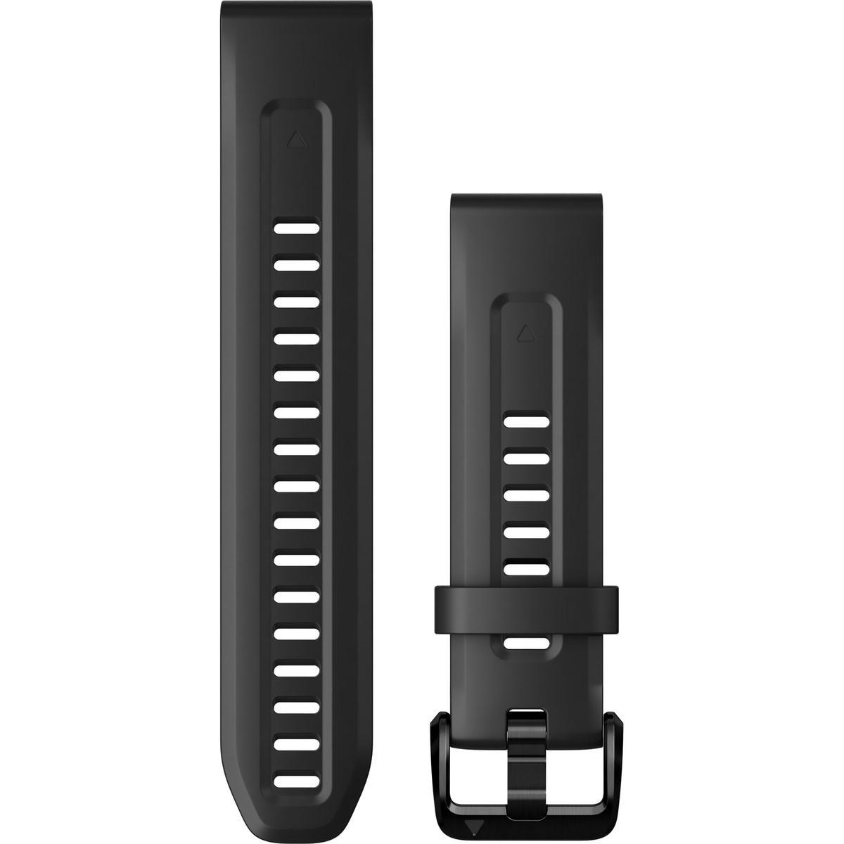 Garmin Quickfit Silikon 20 Armband (Größe 20mm, schwarz)
