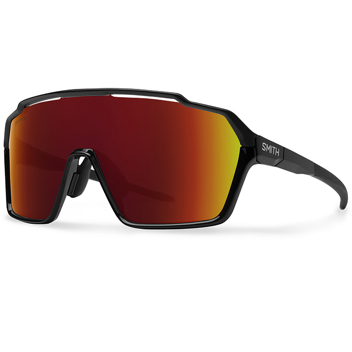 Smith Shift XL Mag Sportbrille (Größe One Size, rot)