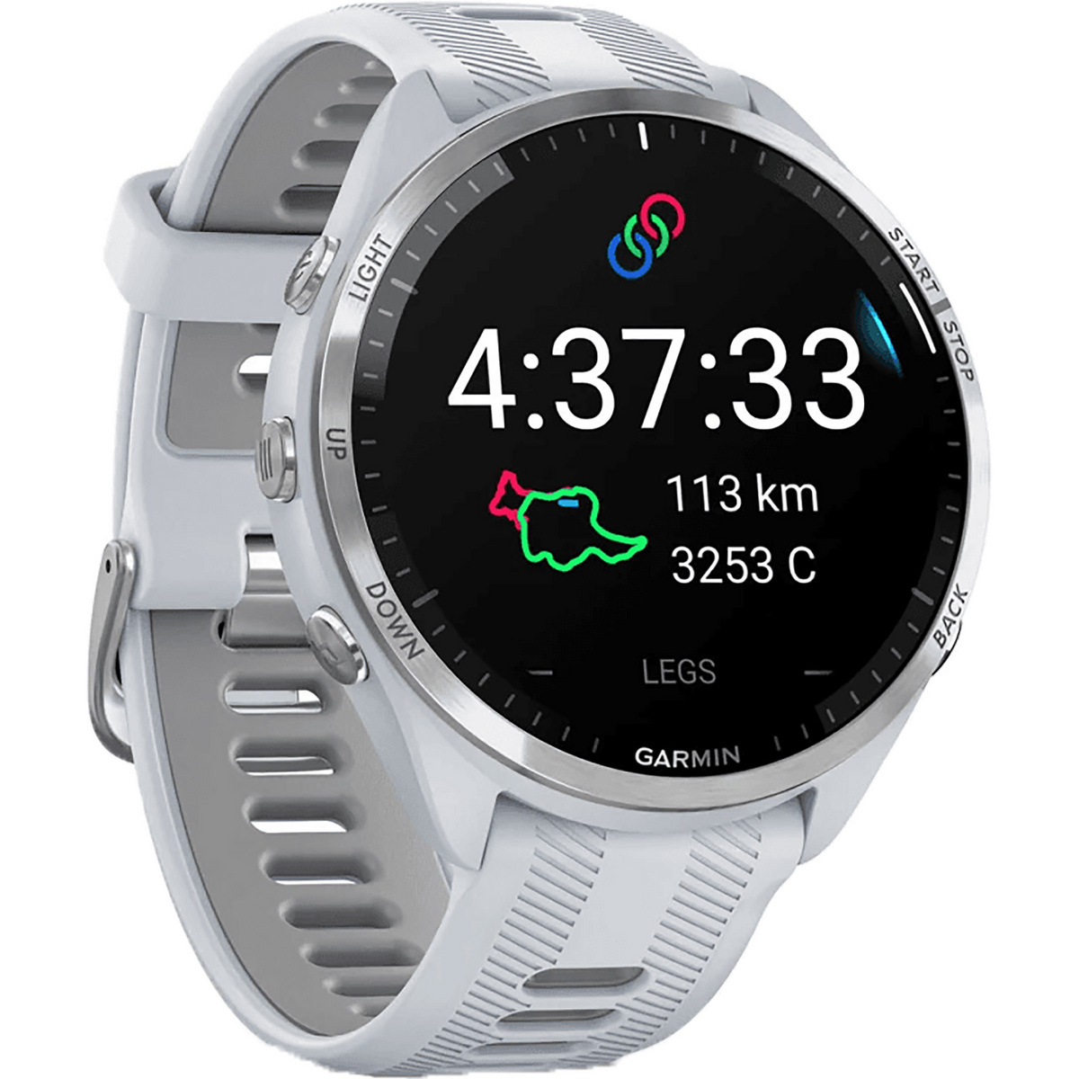 Garmin Forerunner® 965 Titan GPS Uhr (Größe One Size, grau)