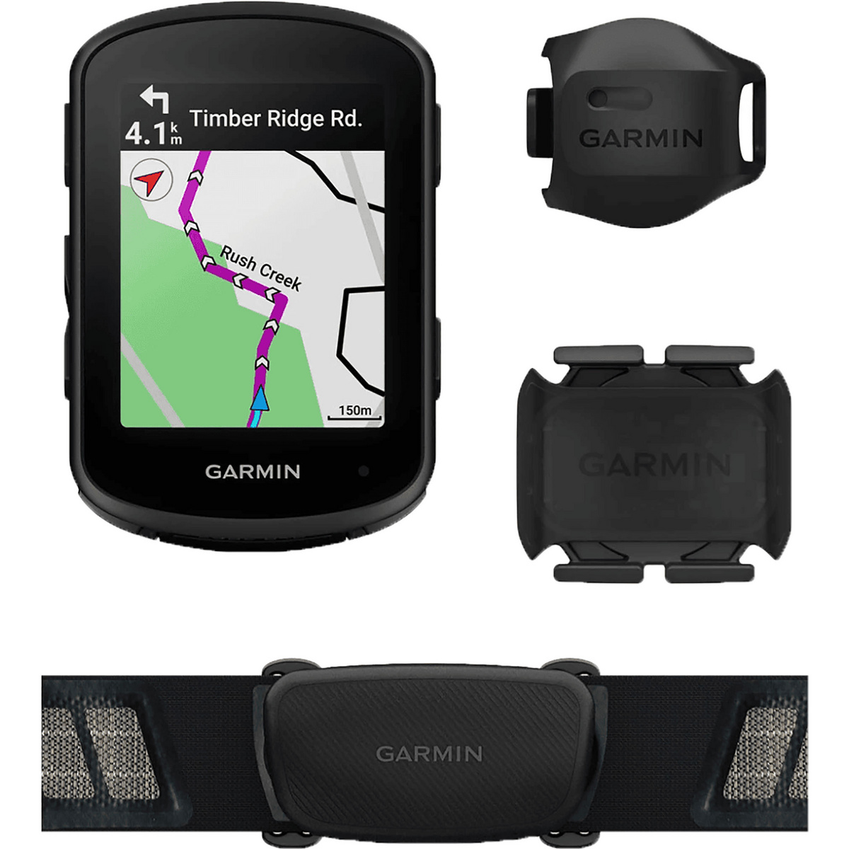 Garmin Edge 840 Bundle Fahrradcomputer (Größe One Size, schwarz)