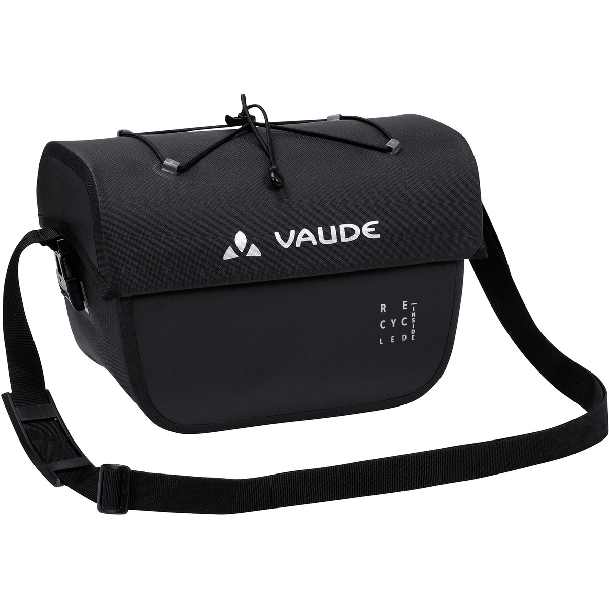 Vaude Borsa da bici Aqua Box Rec (Taglia 6L, Nero)