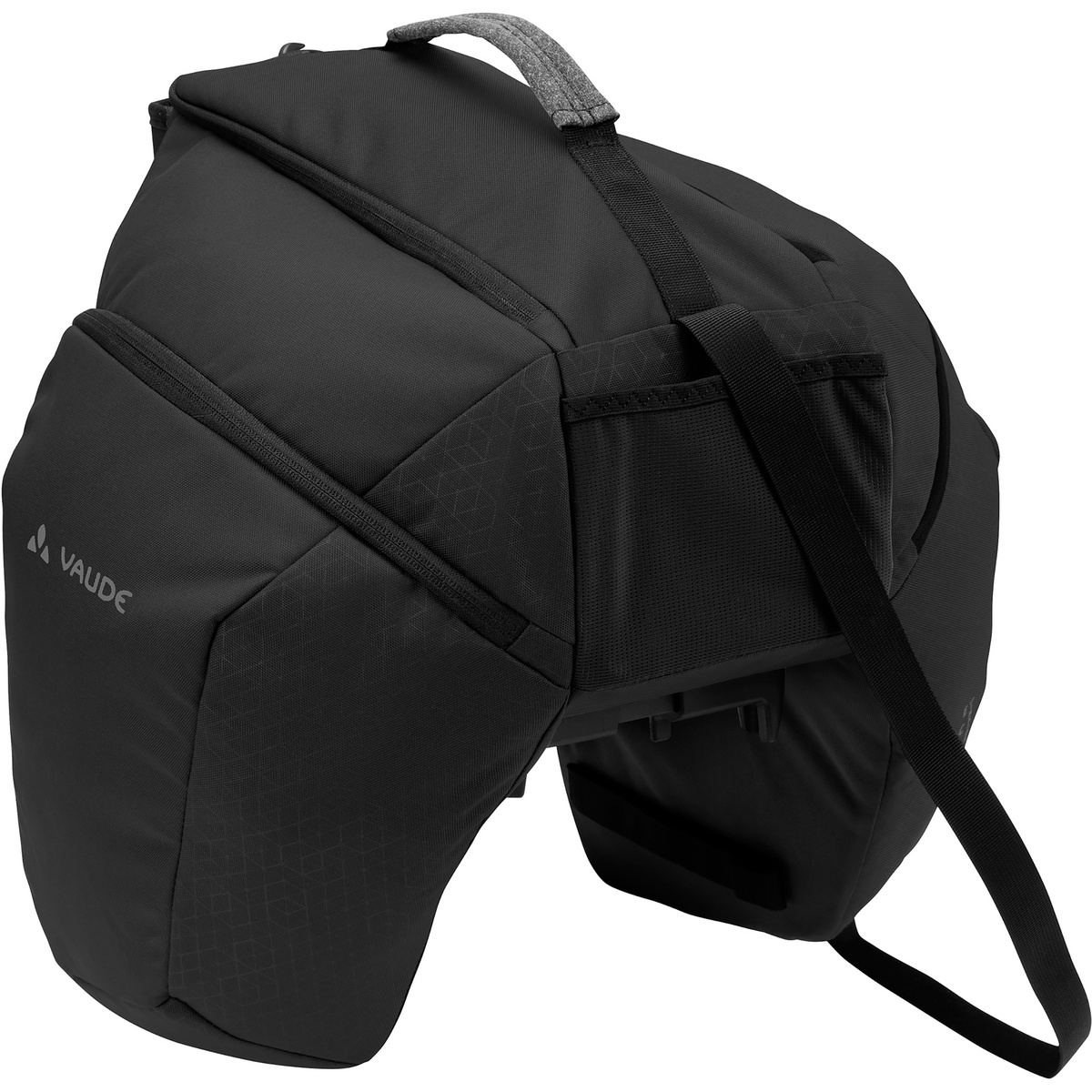 Vaude Borsa da bici Esilkroad Plus (Taglia 27L, Nero)