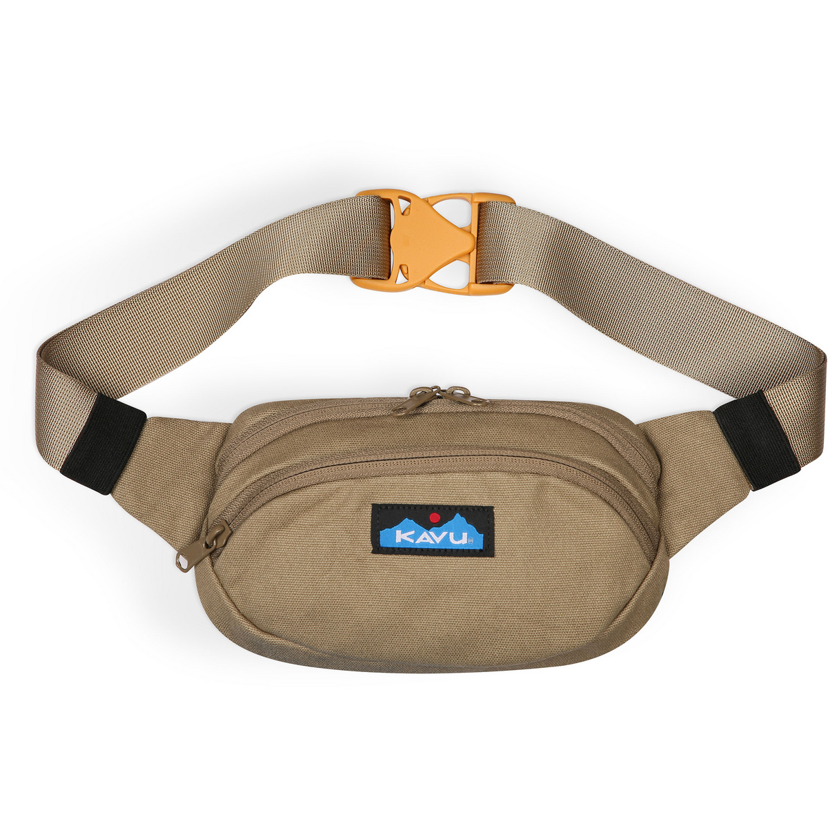 Kavu Marsupio Canvas Spectator (Taglia 0,5L, Marrone)