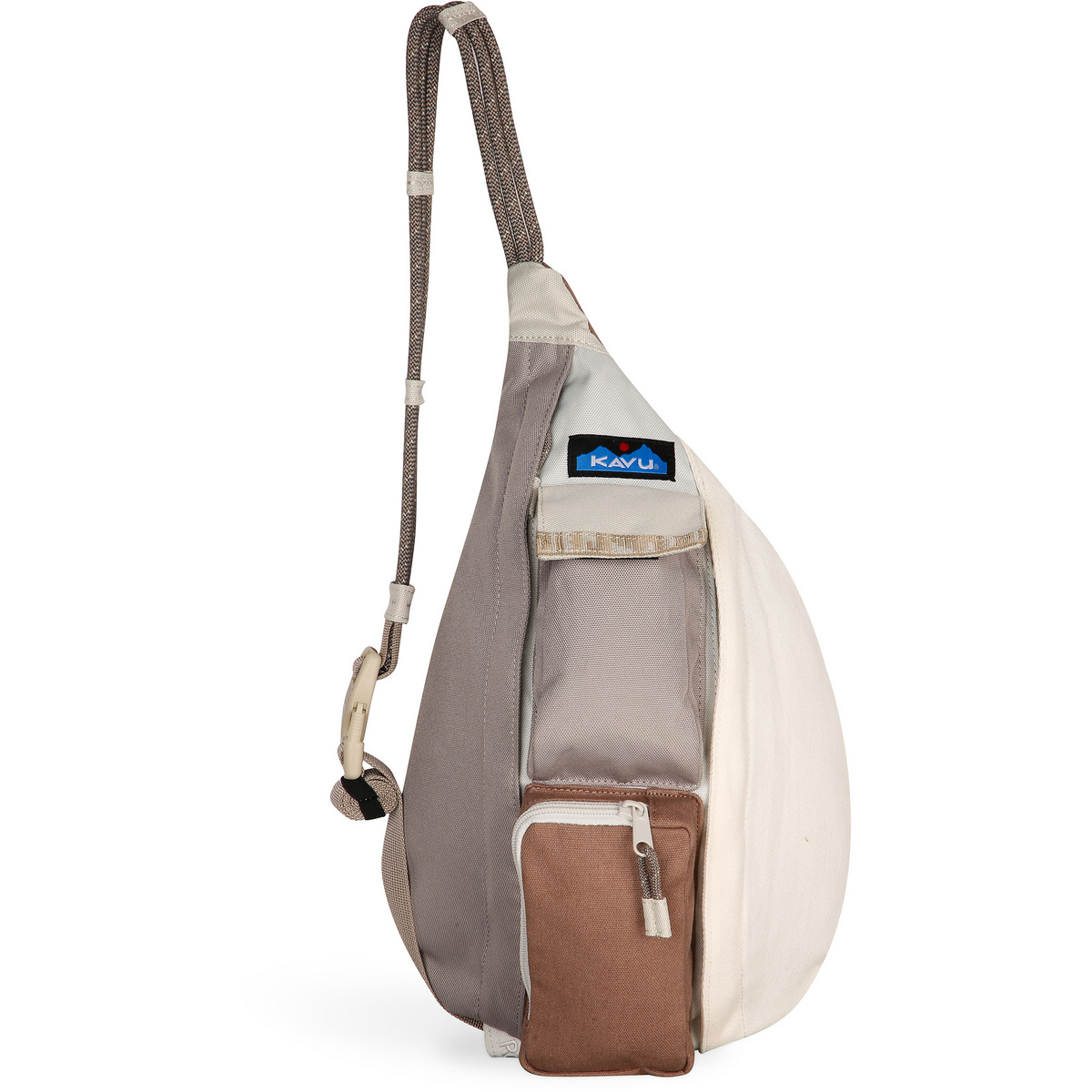 Kavu Borsa Mini Remix Rope (Taglia 4L, Beige)