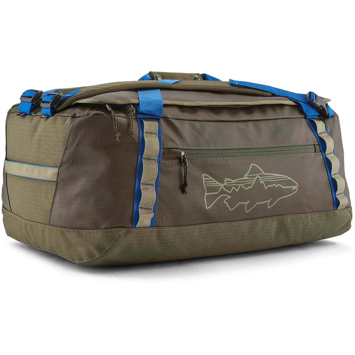 Patagonia Duffel Black Hole 55L (Taglia 55L, Verde)