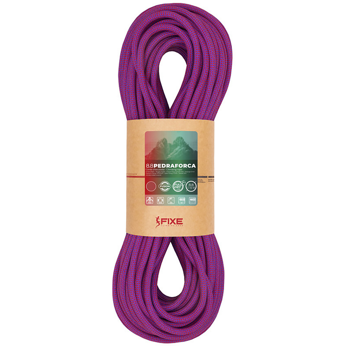 Fixe Pedraforca 8,8mm Klertterseil (Größe 50M, lila)