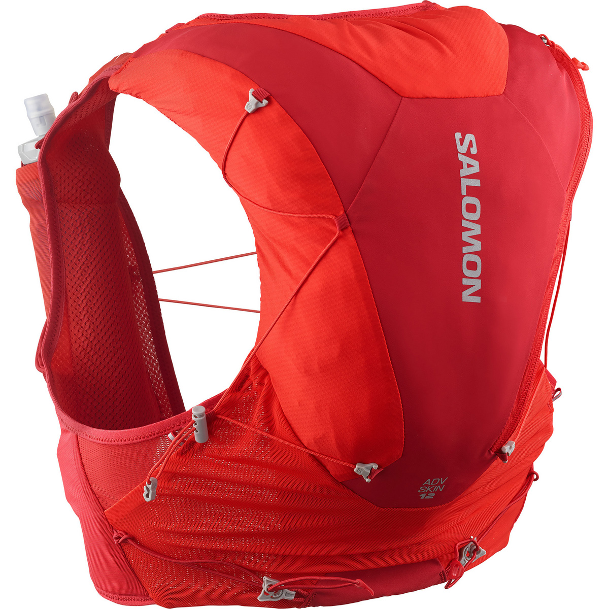 Salomon Adv Skin 12 Set Trailrunningweste (Größe 12L | M, rot)