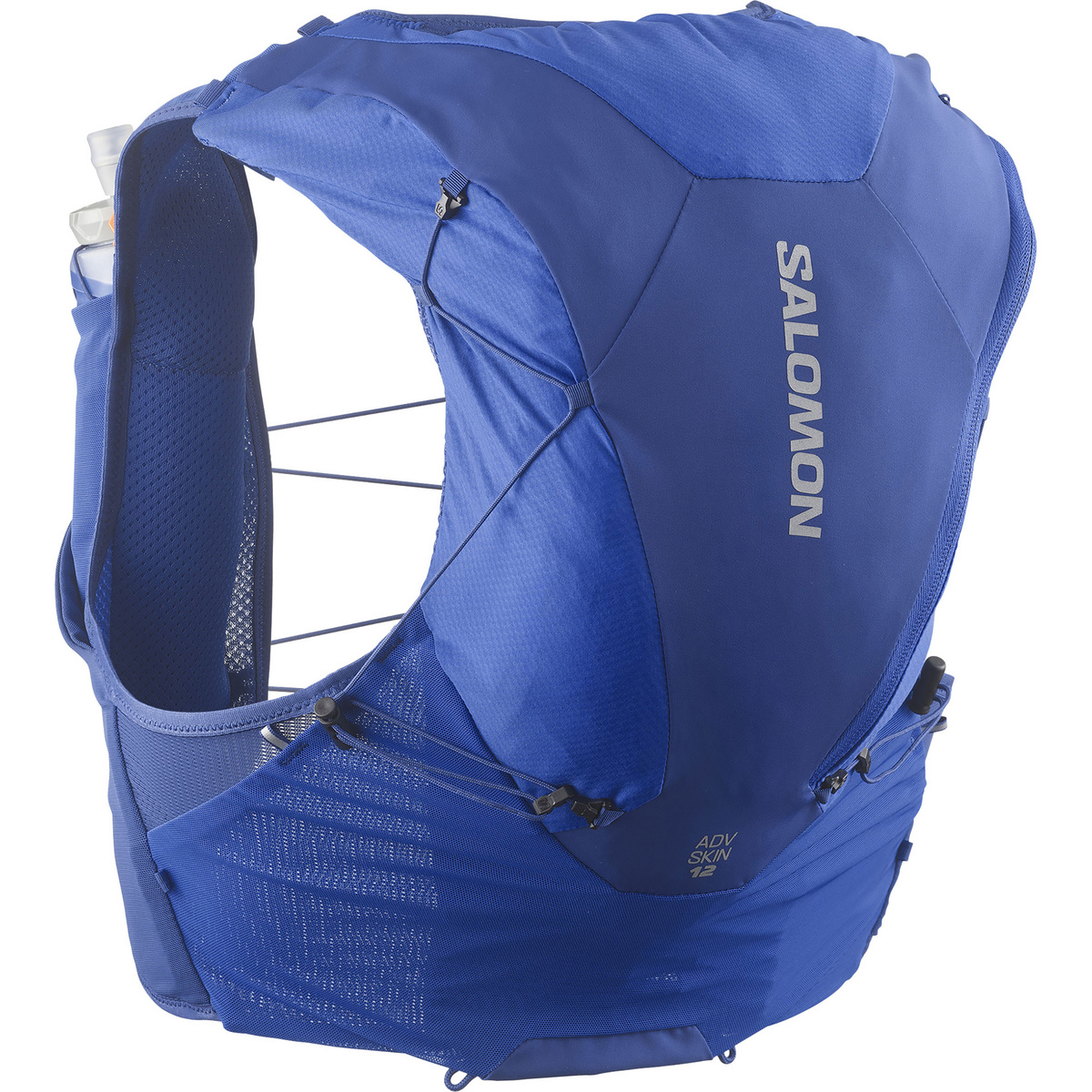 Salomon Gilet da trail running Adv Skin 12 Set (Taglia 12L | M, Blu)
