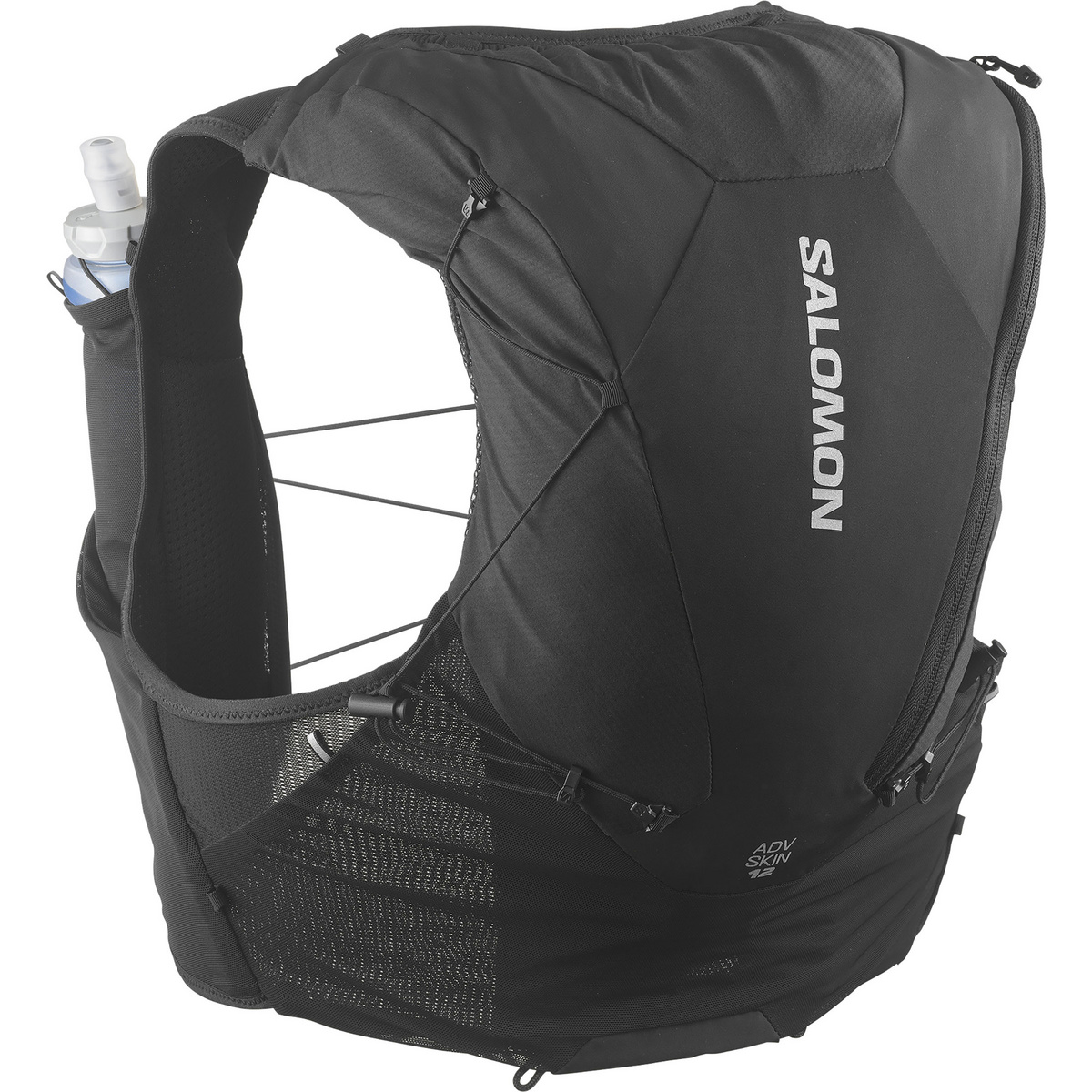 Salomon Adv Skin 12 Set Trailrunningweste (Größe 12L | M, schwarz)