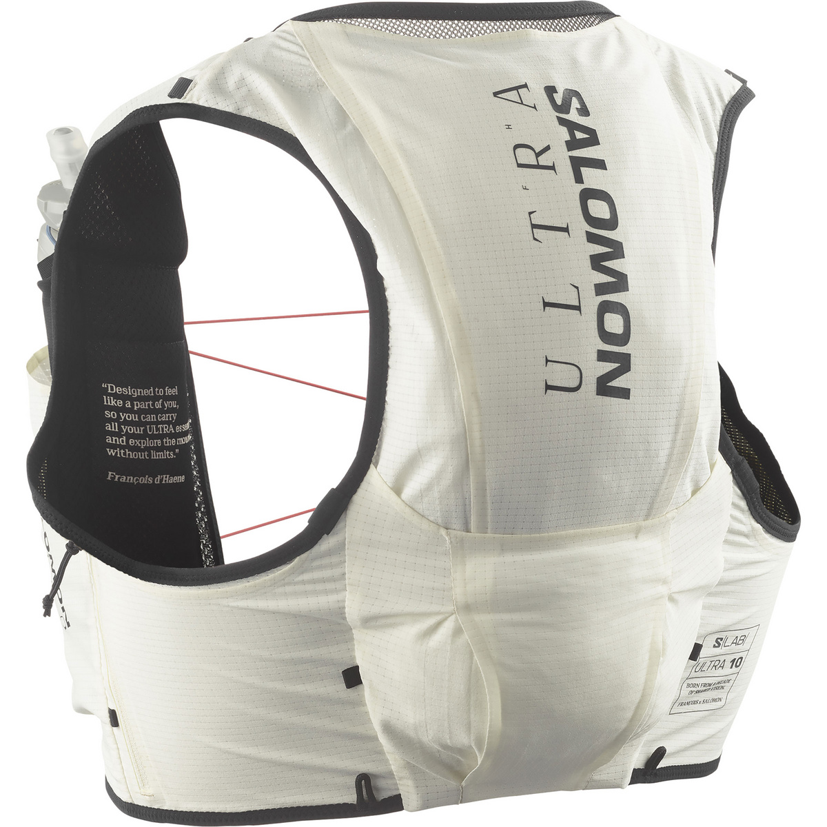 Salomon S/lab Ultra 10 Trailrunningweste (Größe 10L | XL, weiss)