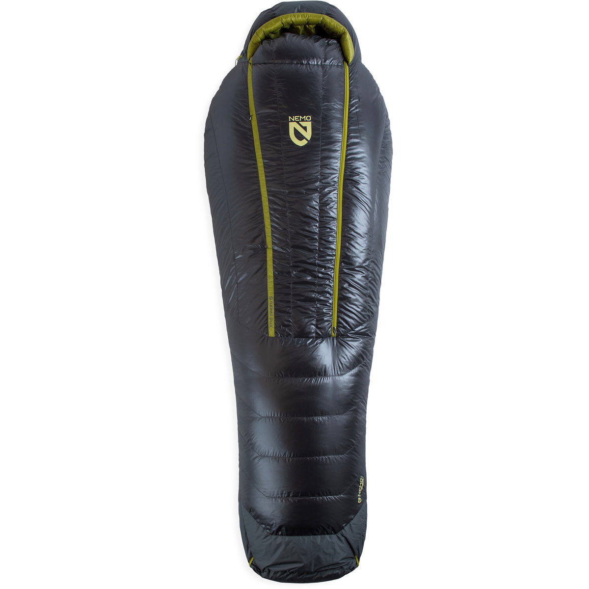 Nemo Equipment Sacco a pelo Coda 10/20 (Taglia max. 198cm, Grigio)