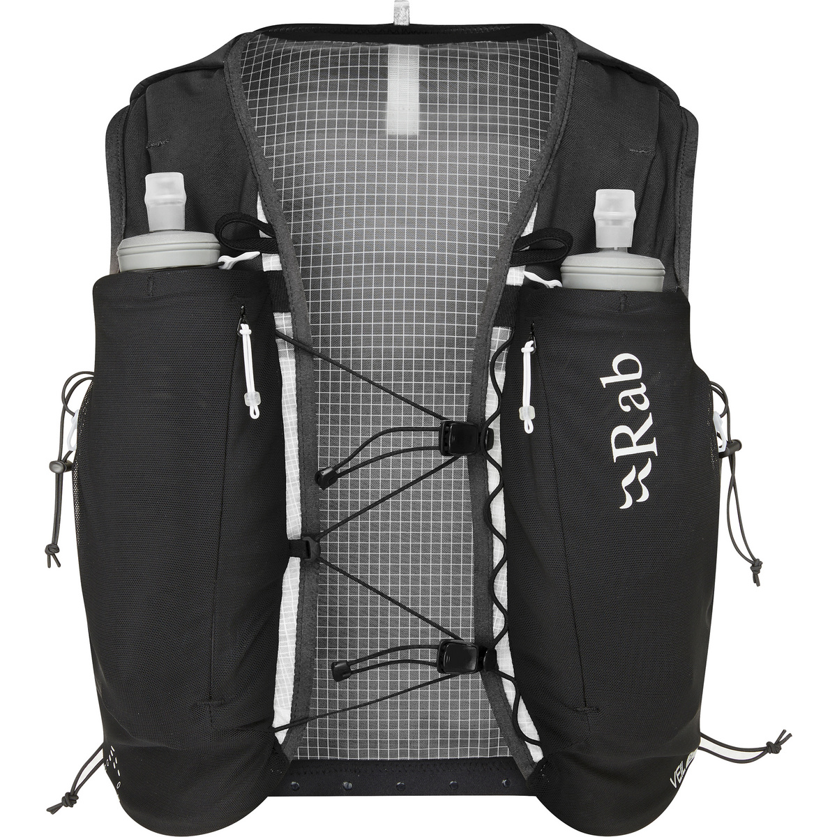 Rab Veil 12 Trailrunningweste (Größe 12L | L, schwarz)