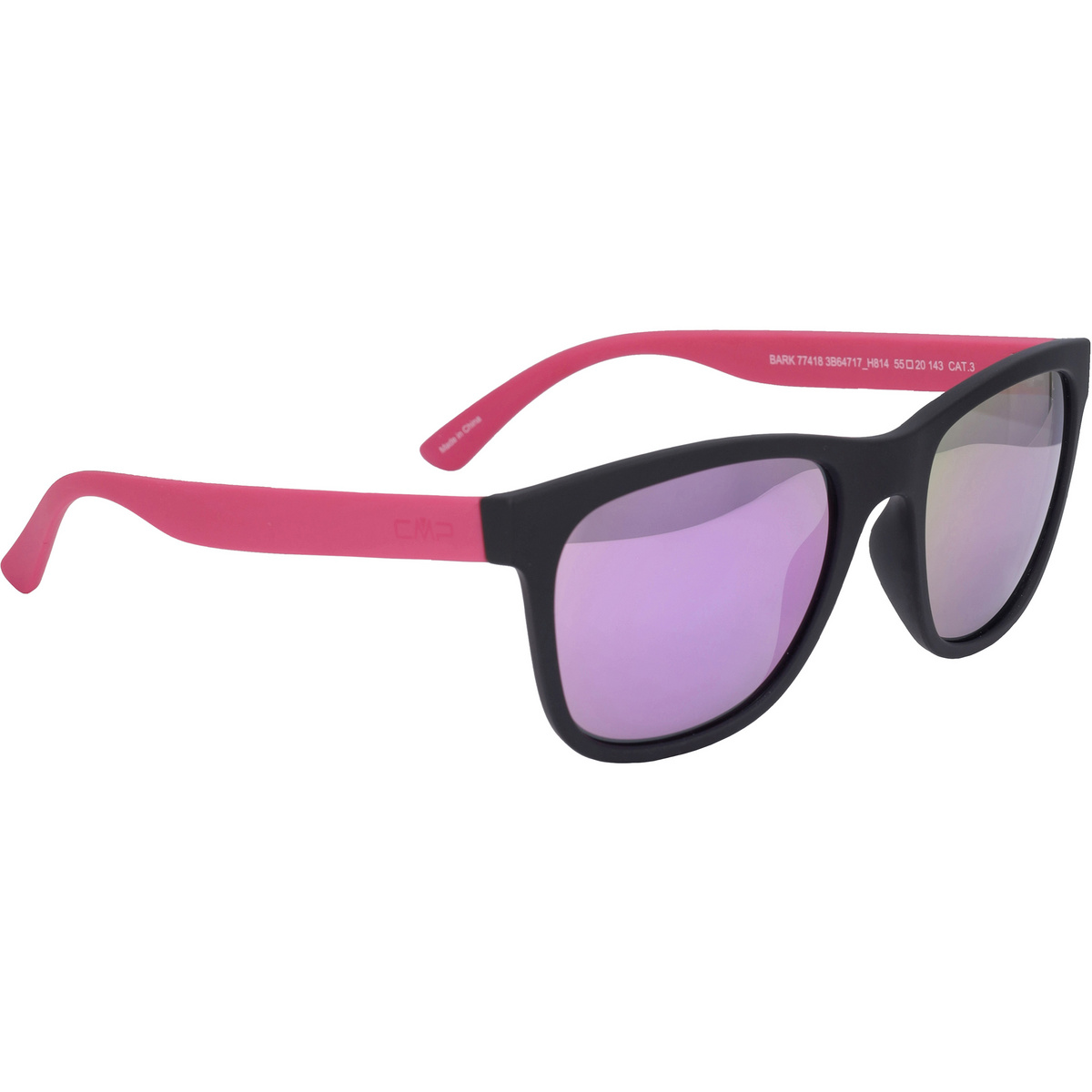 CMP Bark Sonnenbrille (Größe One Size, pink)