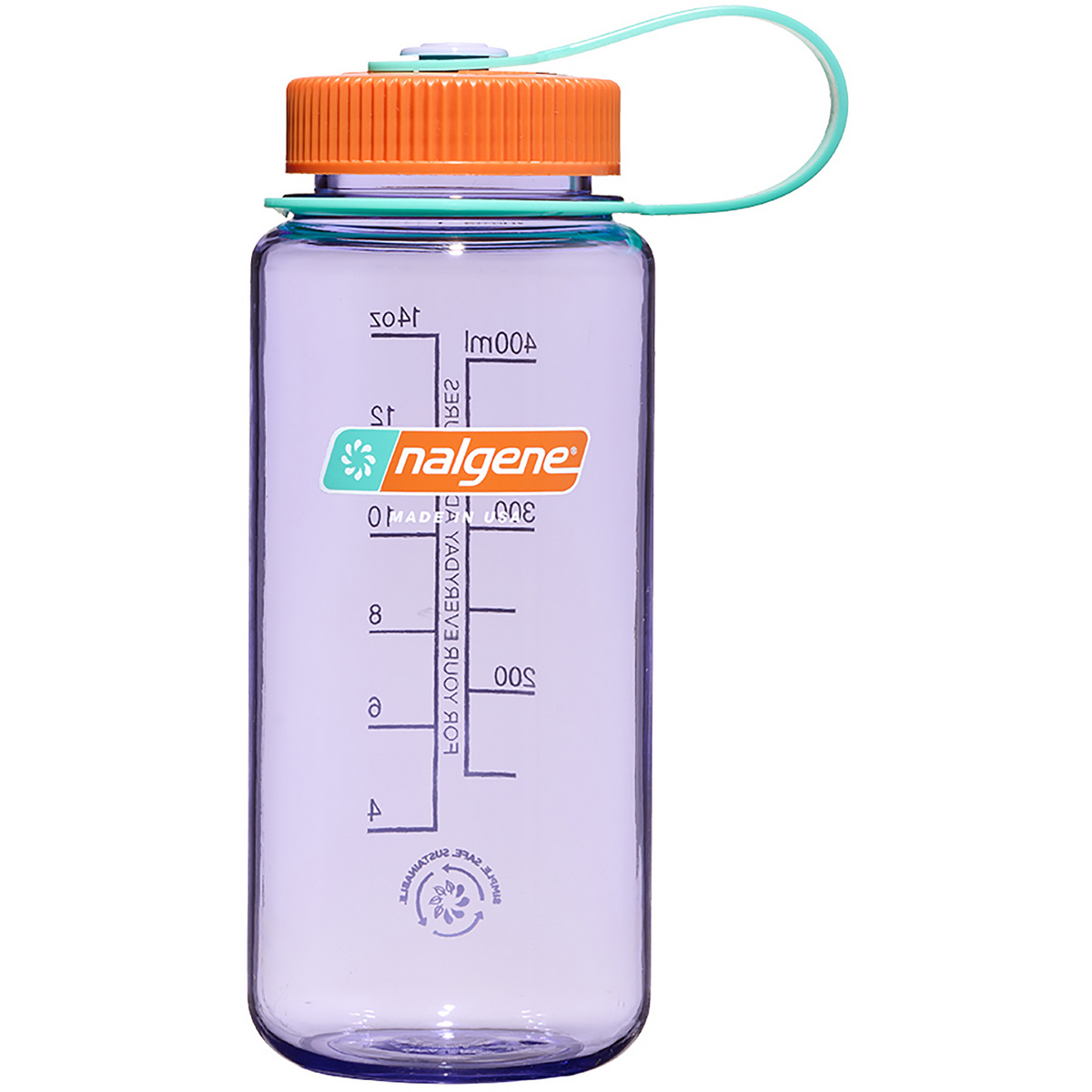 Nalgene Gourde WH Sustain (taille 0,5L, Violet)
